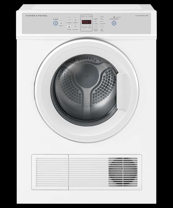 Fisher & Paykel 6kg Series 3 Vented Dryer, White, Model Number: DE6060M2 - RRP $547