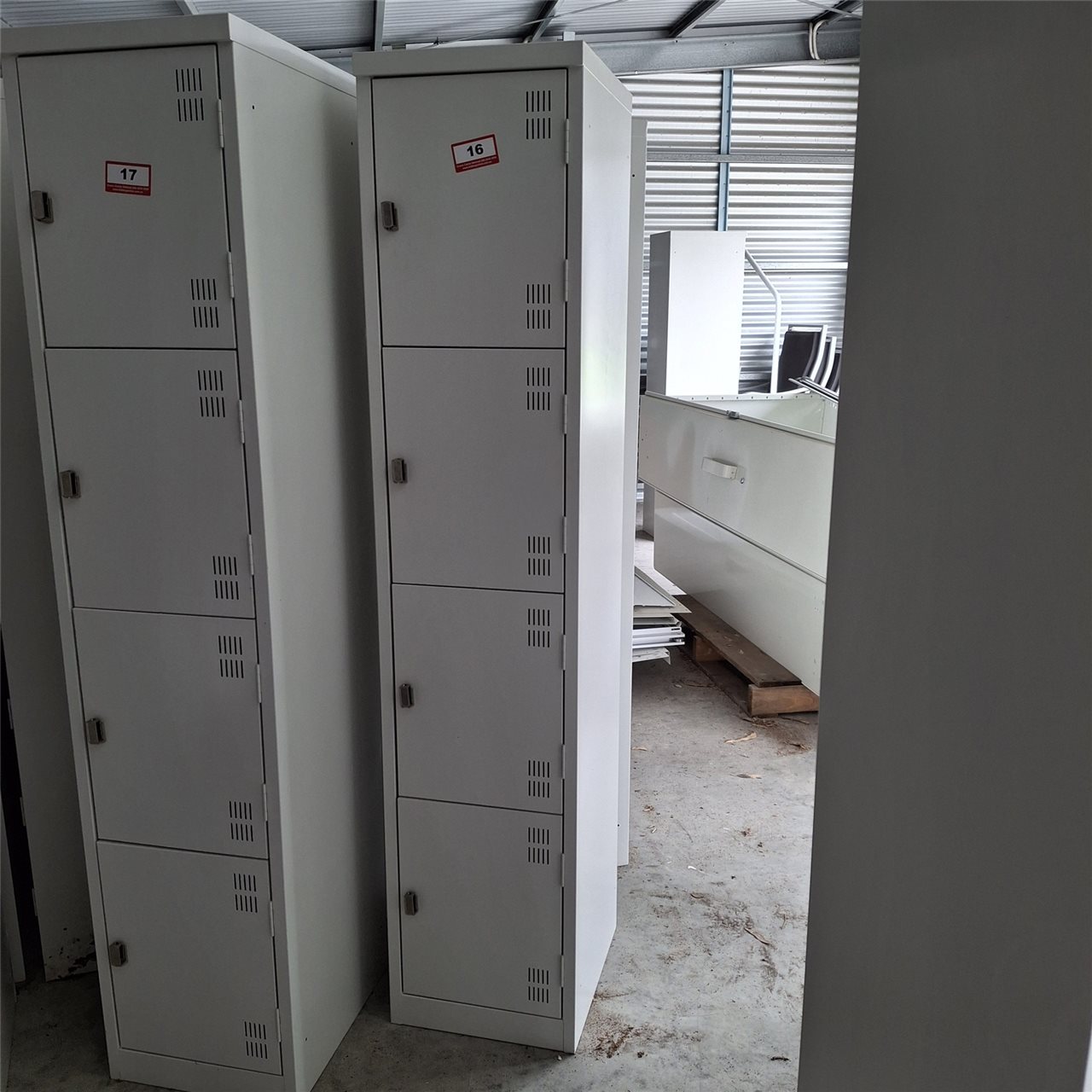 Steel Combo 4 Door Personal Locker -( Collect From Victor Harbor )