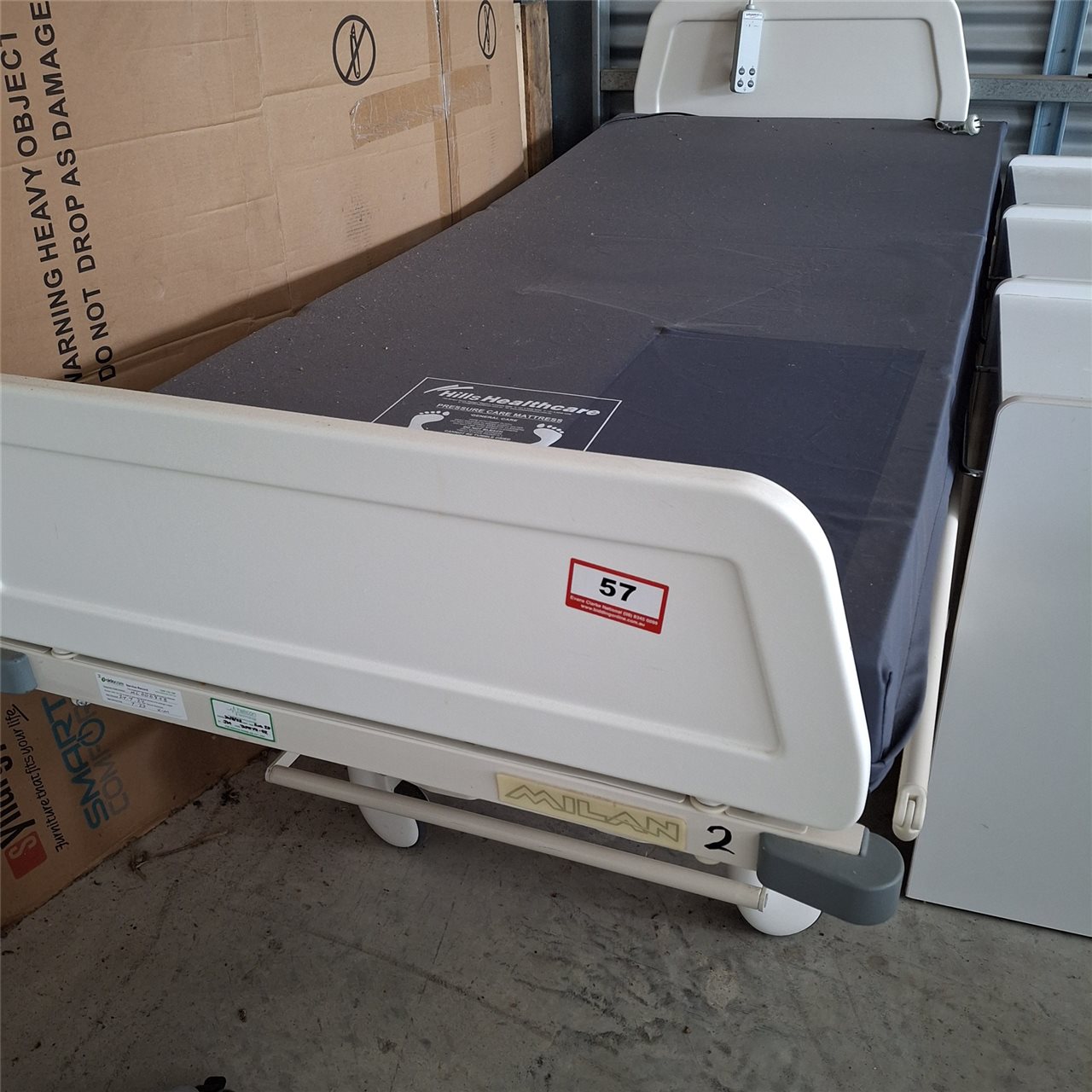 Hospital Bed - Milan - Fridge Not Working - Sold As Is -( Collect From Victor Harbor )