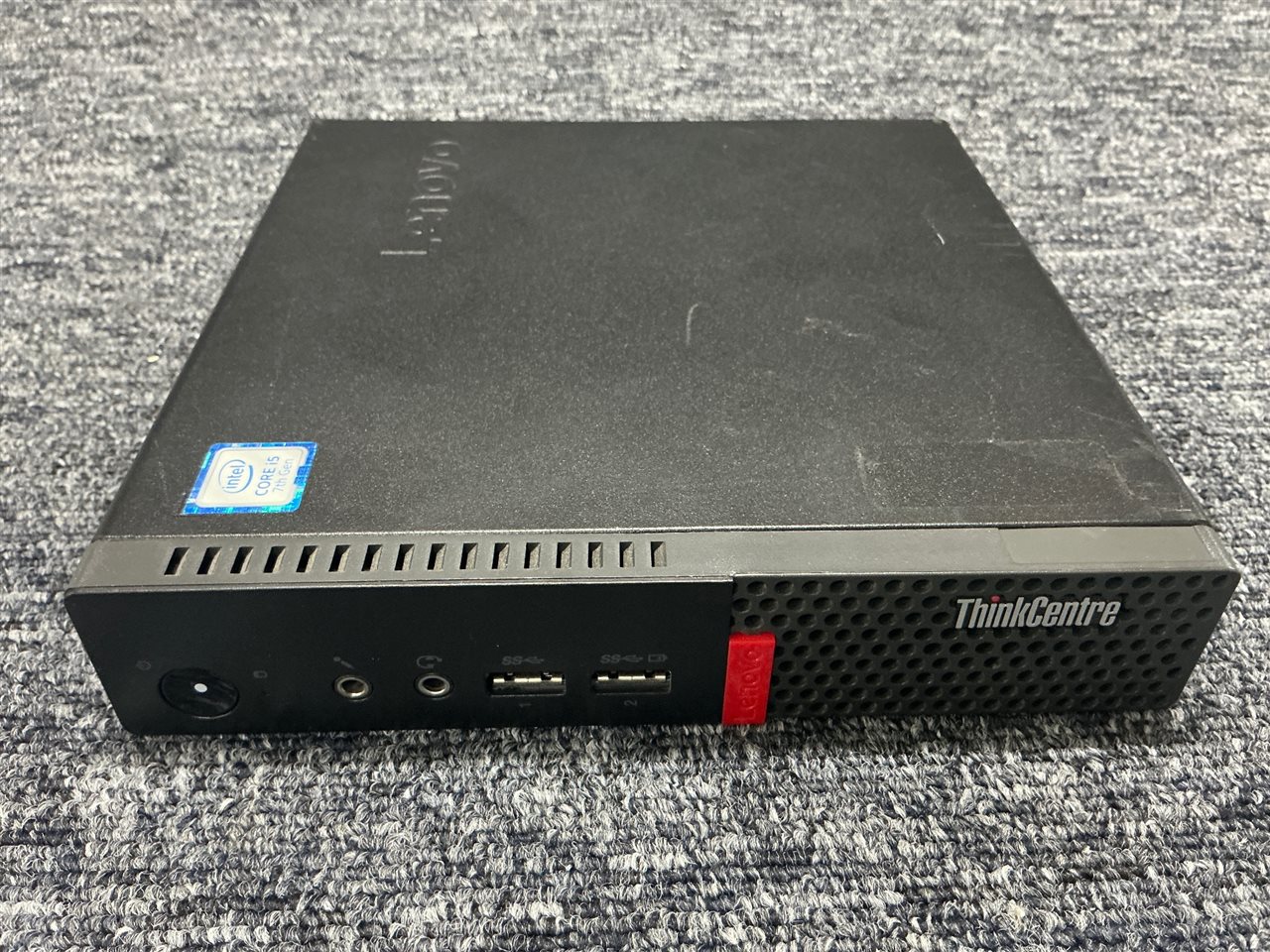 Lenovo 10MQS64B01 ThinkCentre M710q - Intel Core i5-7500T CPU, 8 GB RAM, 256GB NVMe SSD with Adapter