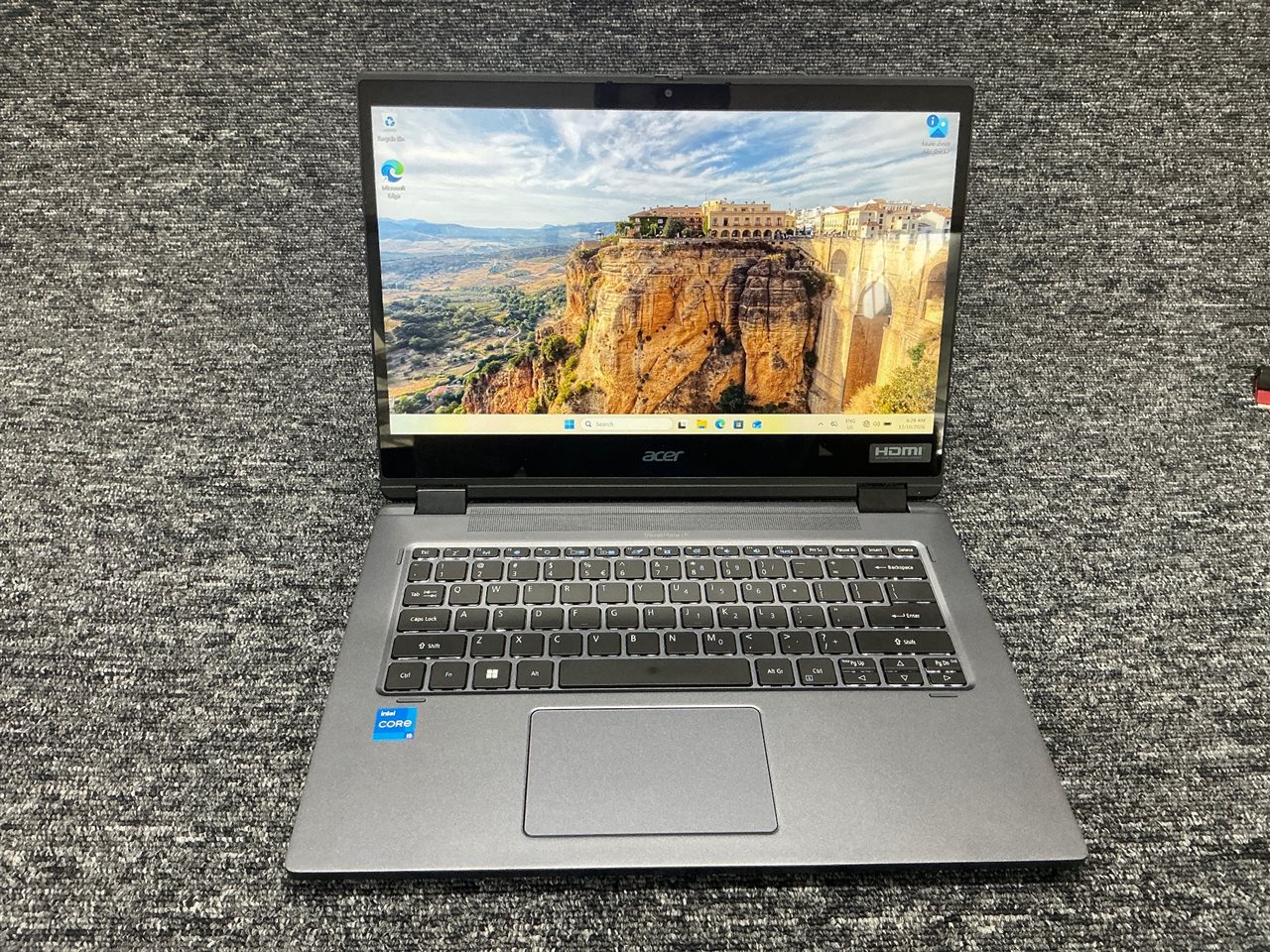 Acer TravelMate Spin P414RN-51 - Intel Core i5-1135G7, 8 GB RAM, 256GB NVMe SSD with Adapter