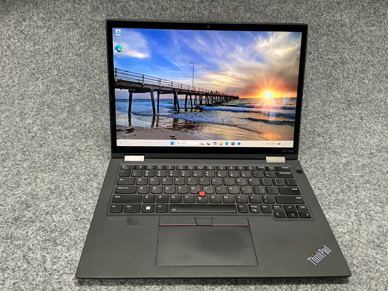 LENOVO 21AW0026AU ThinkPad X13 Yoga Gen 3 - Intel Core i5-1235U, 16 GB RAM, 512GB NVMe SSD with Adapter