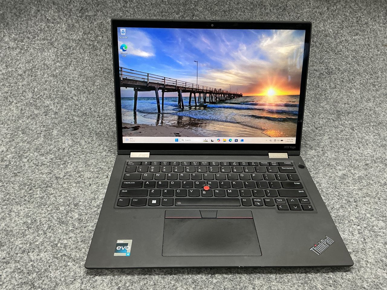 LENOVO 21AW0026AU ThinkPad X13 Yoga Gen 3 - Intel Core i5-1235U, 16 GB RAM, 512GB NVMe SSD with Adapter