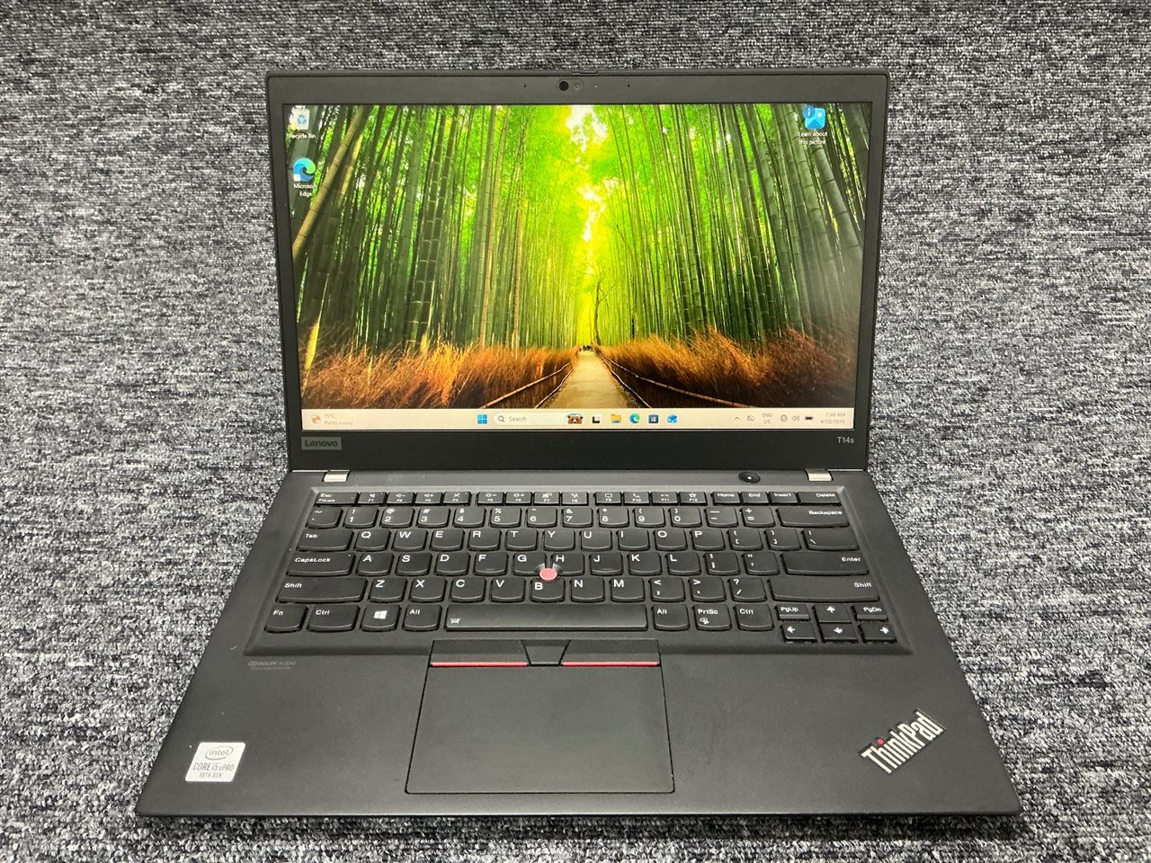Lenovo 20T1S2F71E ThinkPad T14s Gen 1 - Intel Core i5-10310U CPU, 16 GB RAM, 512GB NVMe SSD with Adapter