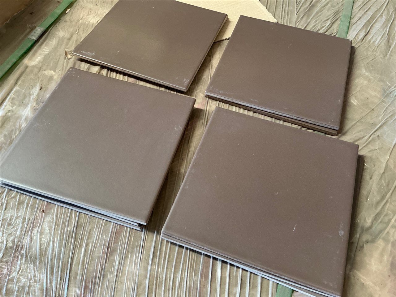 Light Coffee Tile, 200 x 200, 37 Pcs Per Box, 1.48sqm Box, 60 Boxes, 88.8 M², Approx. IRP $3996