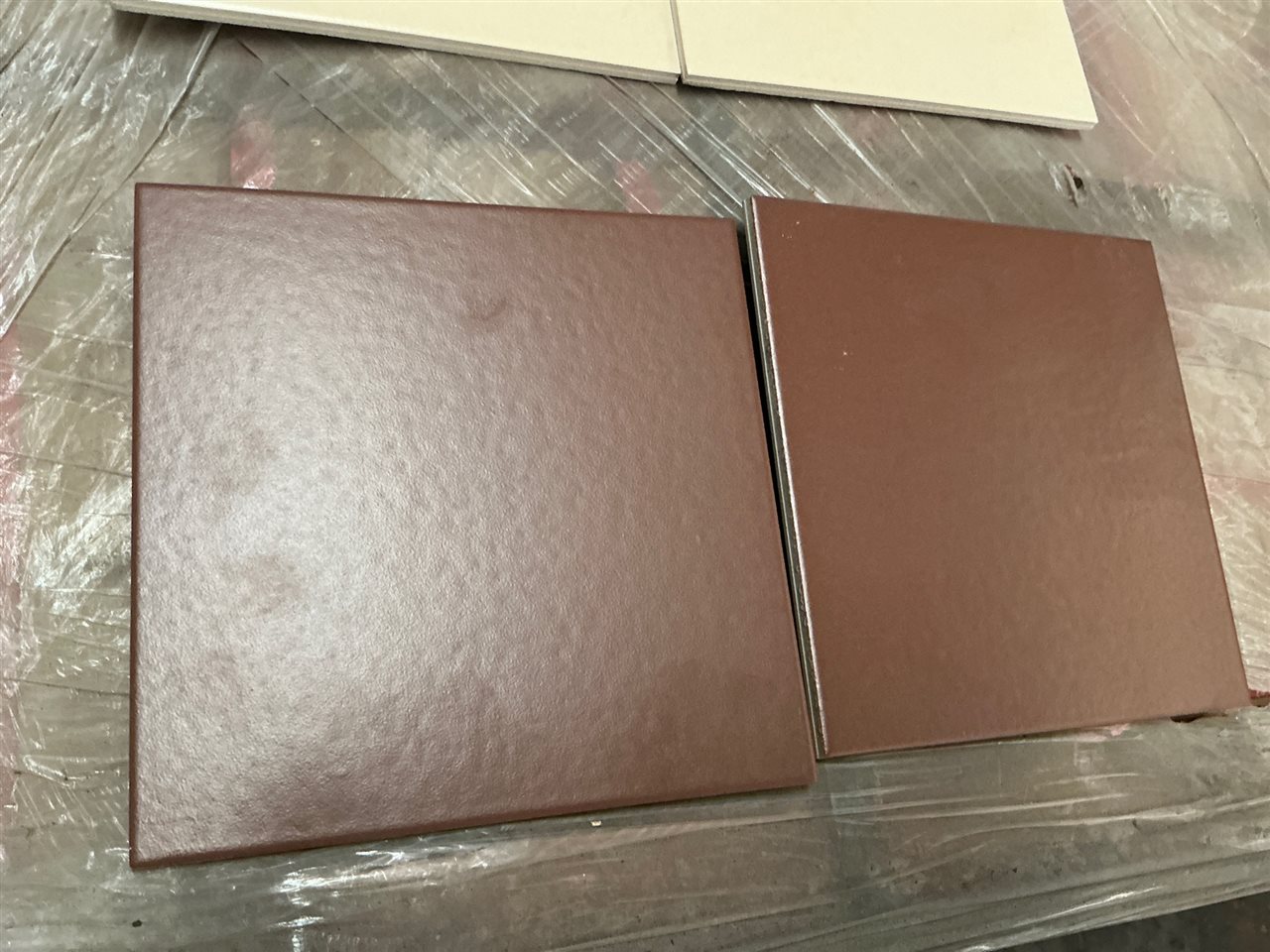 Chocolate Tile, 200 x 200, 5mm, 25 Pcs Per Box, 75 Boxes Approx, 30 M² Approx. IRP $1350