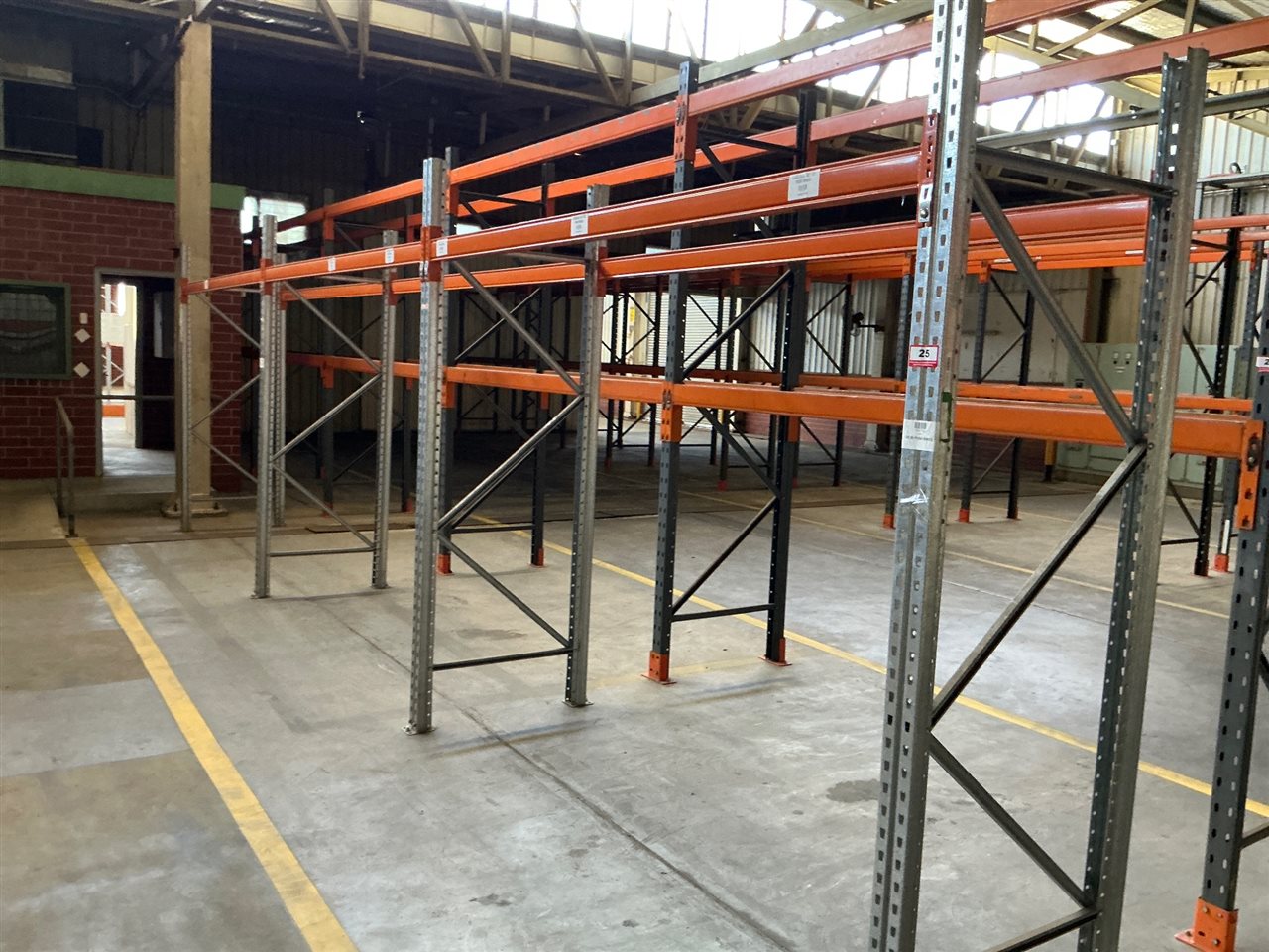 Pallet Racking, Dexion-2 Full Size Bays and Half Bay - Overall Length 8. 2 M Approx 2400 mm H