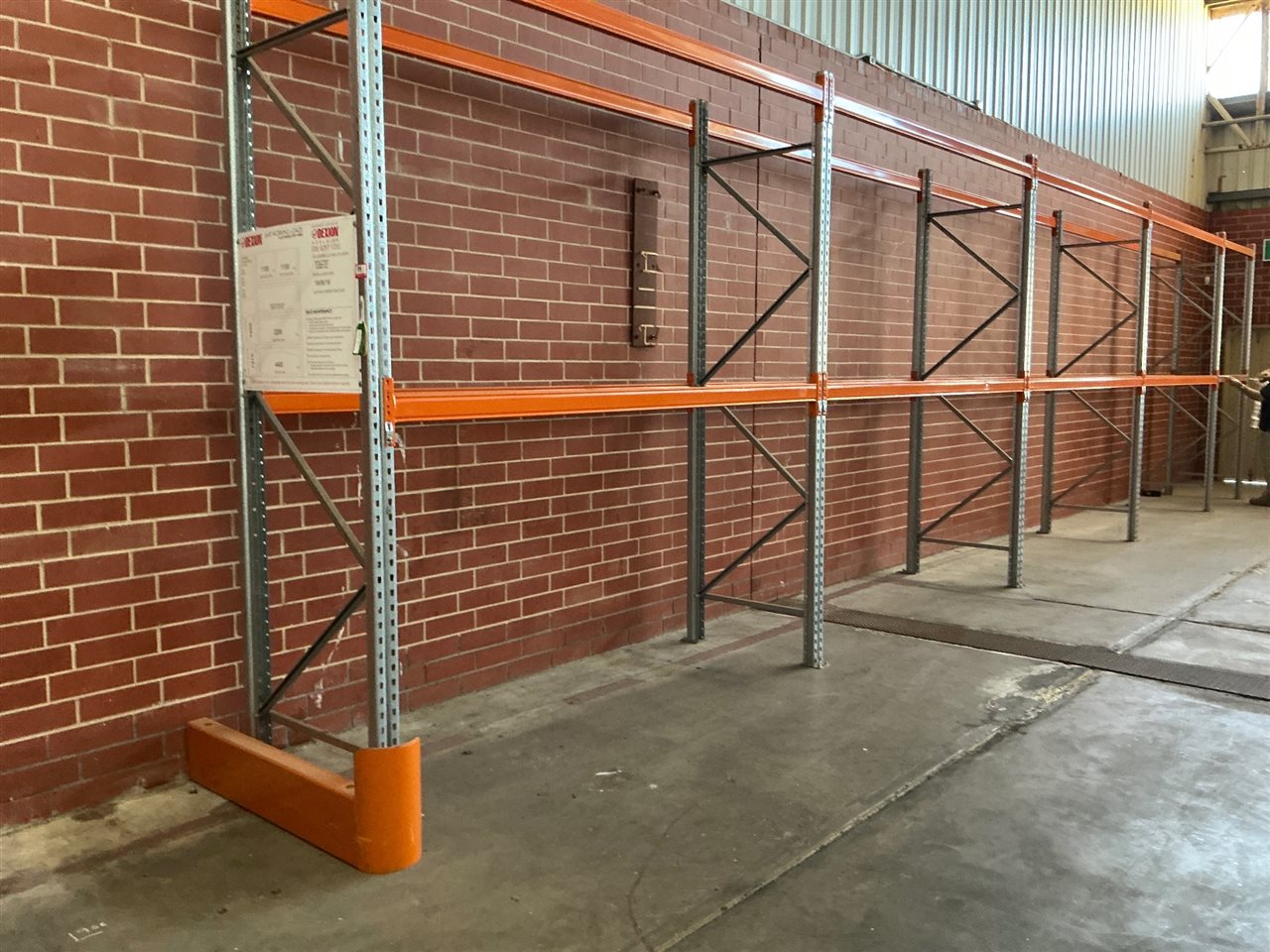 Pallet Racking, Dexion-4 Full Size Bys Aand 1/2 Size Bay - Overall Length 13.5 mApprox Each   3 Metre High