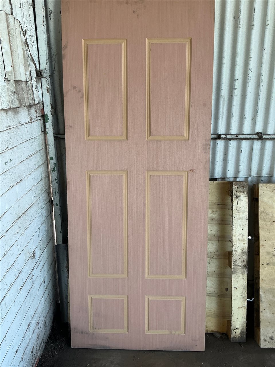 Entrance Door - 2040 x820 mm - Shop Soiled - Graffiti On Back of Door