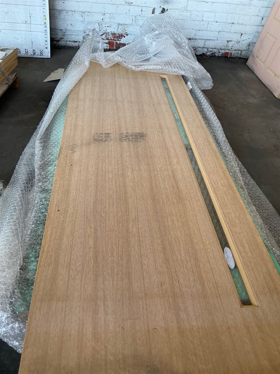 Entrance Door -Side  Glazed Strip -Shop Soiled - 2330 x820 mm