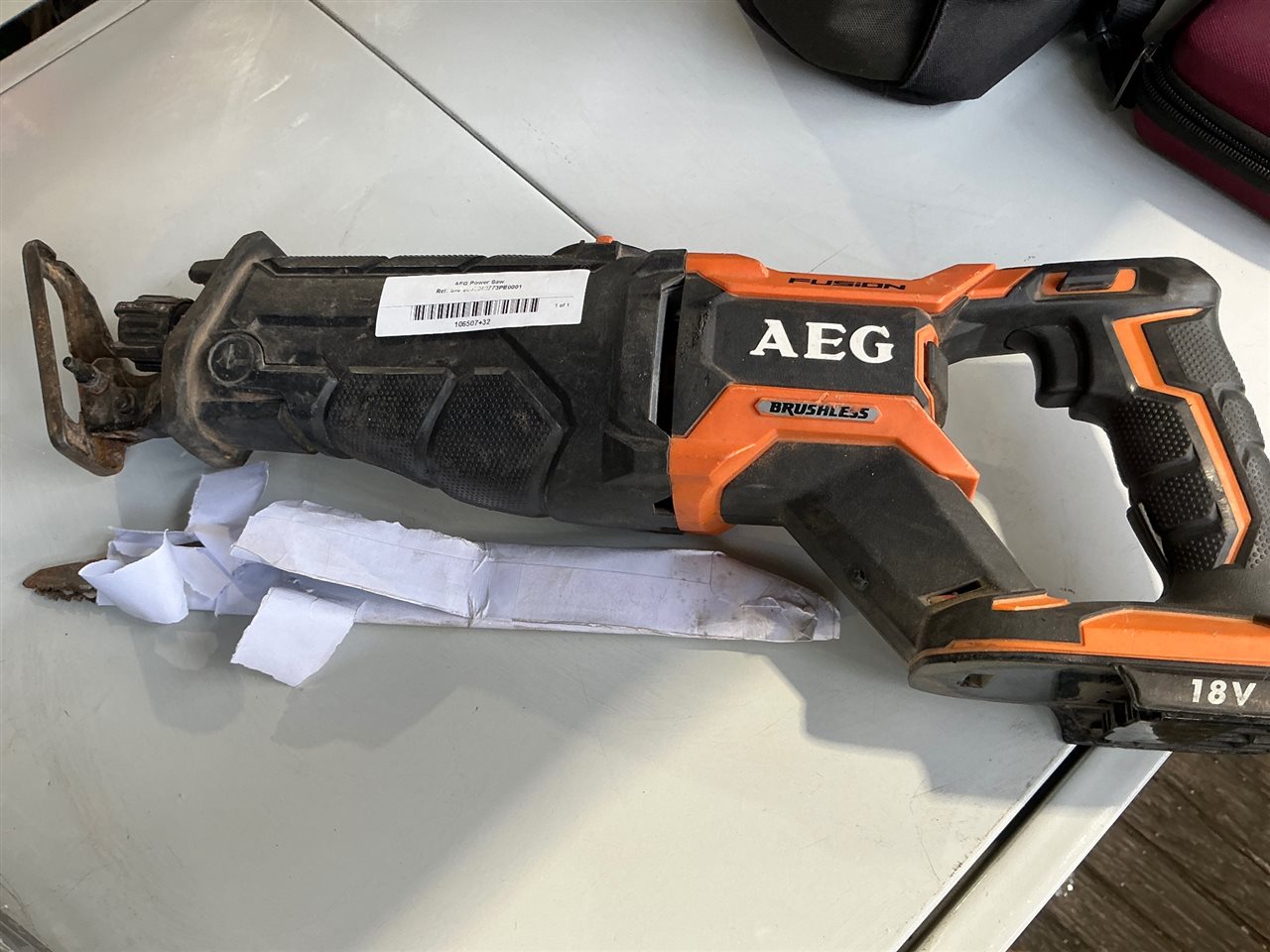 AEG 18 V Cordless Ripro Power Saw