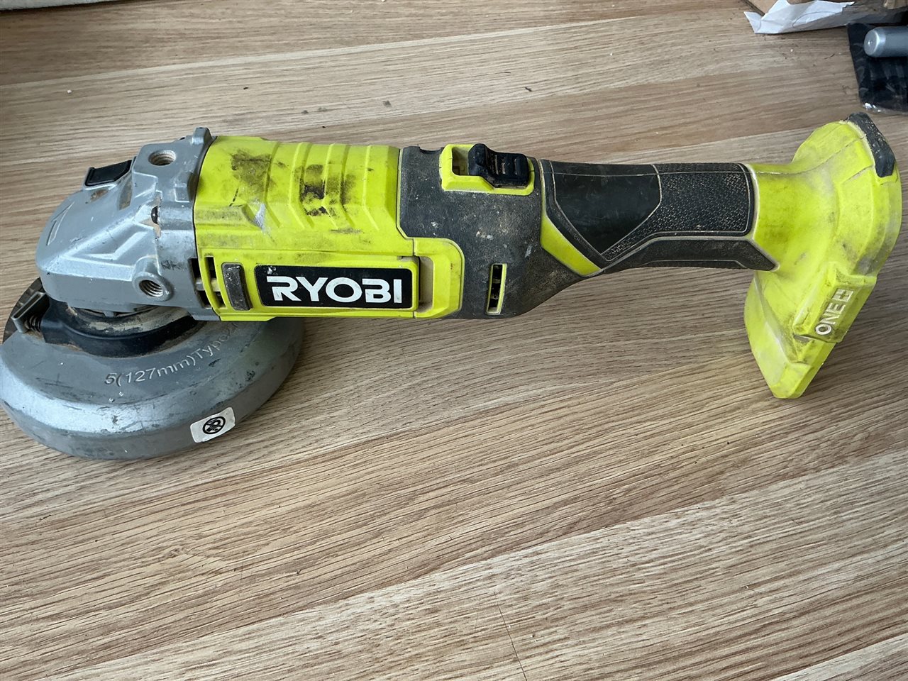 Ryobi 125 mm -18 V Cordless Grinder- No Battery