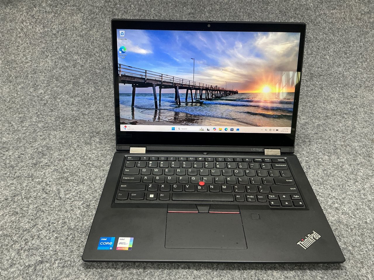 Lenovo 20VKCTO1WW ThinkPad L13 Yoga Gen 2 - Intel Core i5-1135G7, 16 GB RAM, 256GB NVMe SSD with Adapter