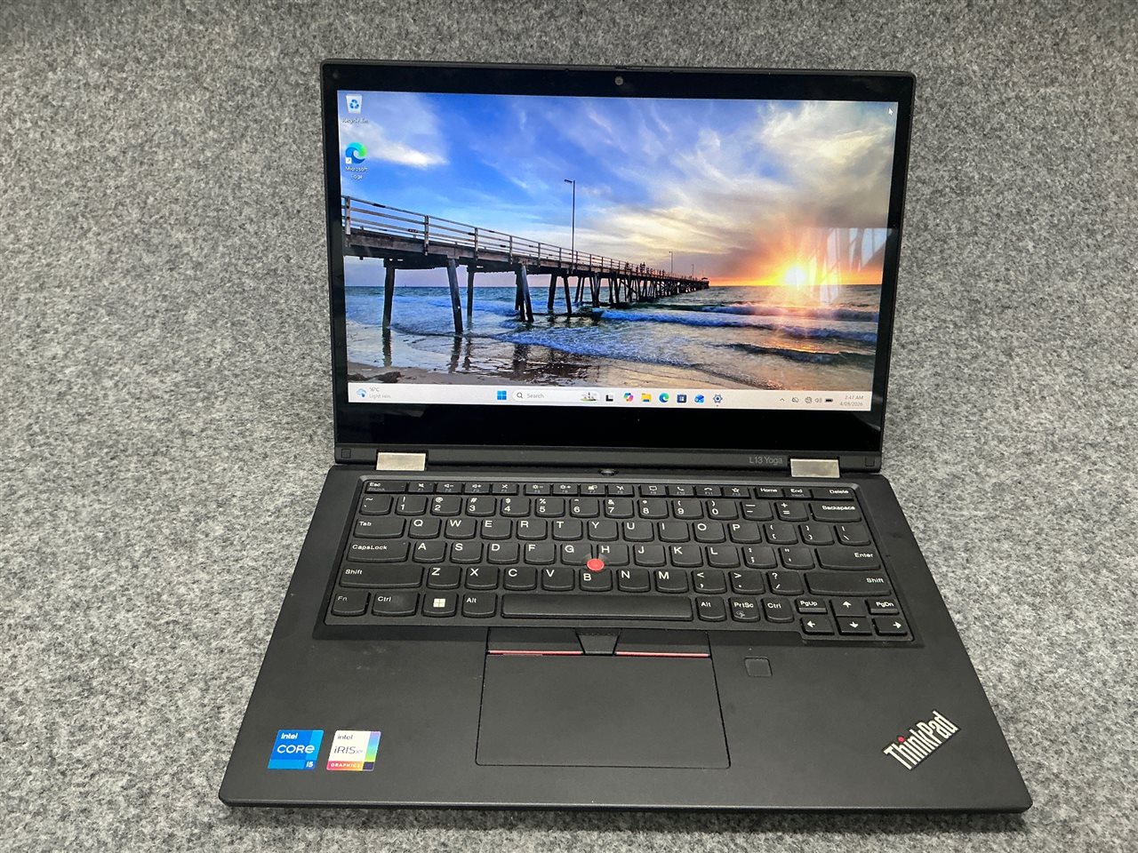 Lenovo 20VKCTO1WW ThinkPad L13 Yoga Gen 2 - Intel Core i5-1135G7, 16 GB RAM, 256GB NVMe SSD with Adapter