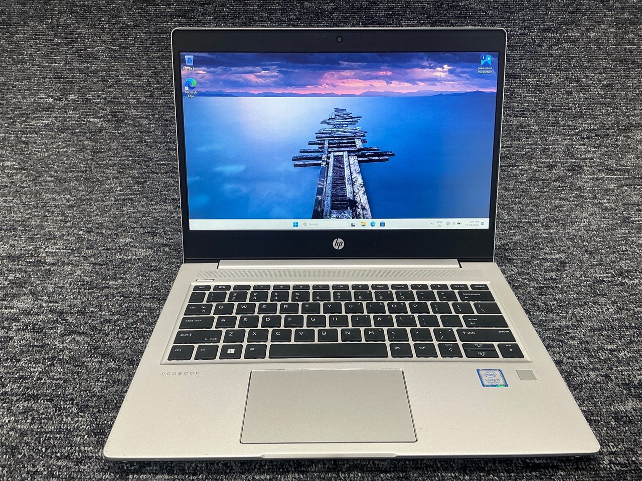 HP ProBook 430 G6 - Intel Core i5-8265U CPU, 8 GB RAM, 256GB NVMe SSD with Adapter