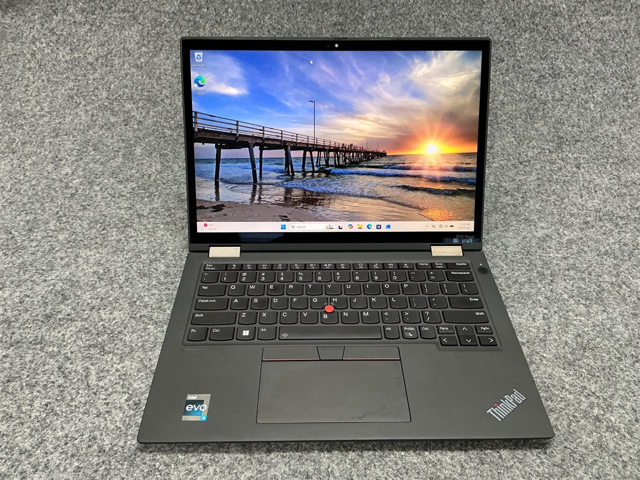 LENOVO 21AW0026AU ThinkPad X13 Yoga Gen 3 - Intel Core i5-1235U, 16 GB RAM, 512GB NVMe SSD with Adapter