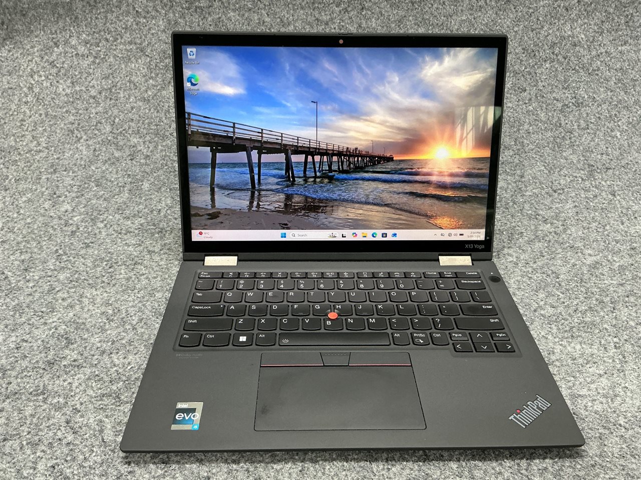 LENOVO 21AW0026AU ThinkPad X13 Yoga Gen 3 - Intel Core i5-1235U, 16 GB RAM, 512GB NVMe SSD with Adapter