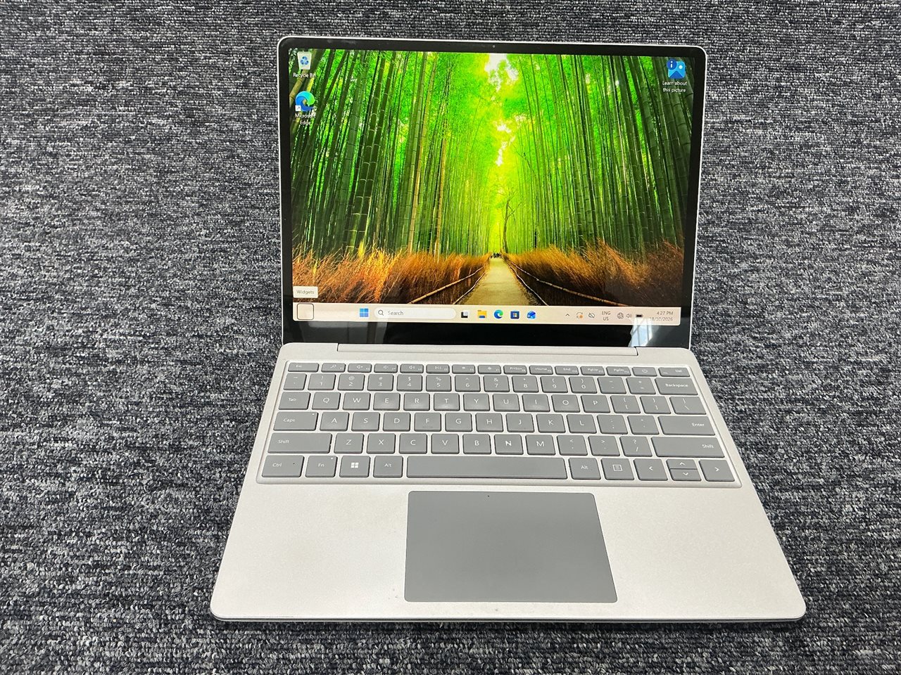 Microsoft Surface Laptop Go 2 - Intel Core i5-1135G7 CPU, 16 GB RAM, 256GB NVMe SSD with Adapter