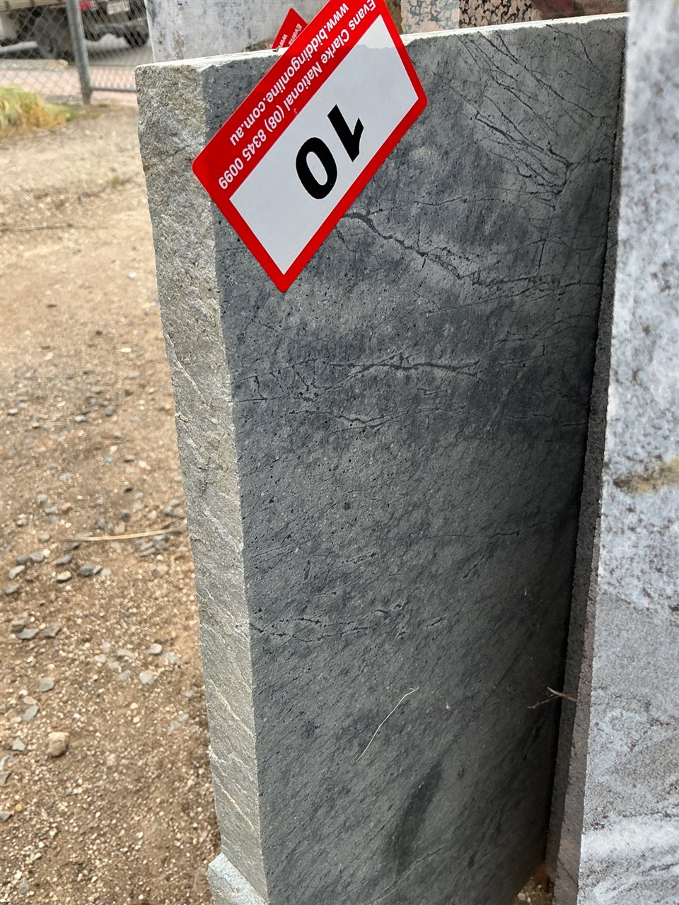 Granite Slab, Green Grey, 2200 x 500 x 30mm approx.