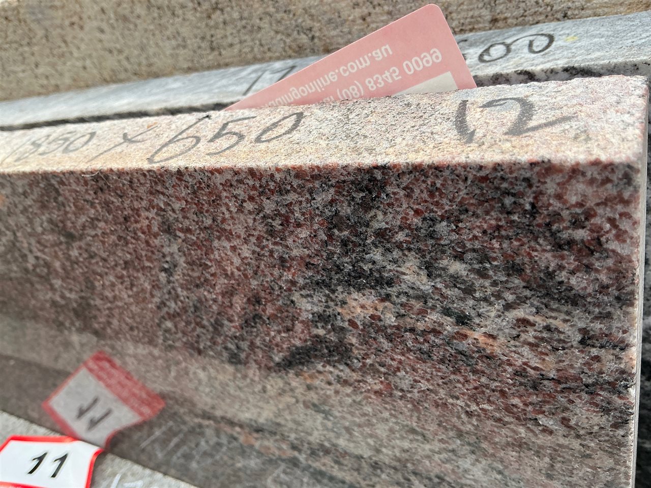 Granite Slab, Paradiso, 1850 x 650 x 30mm approx.