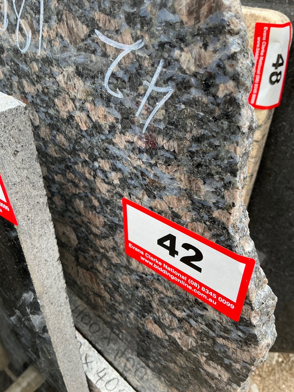 Granite Slab, Sapphire, 1800 x 700 x 20mm approx.