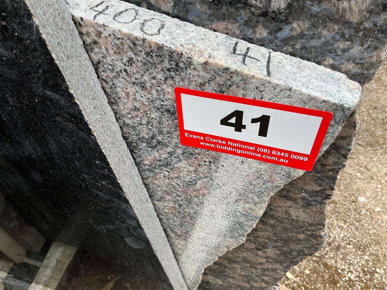 Granite Slab, Paradiso, 1100 x 400 x 20mm approx.