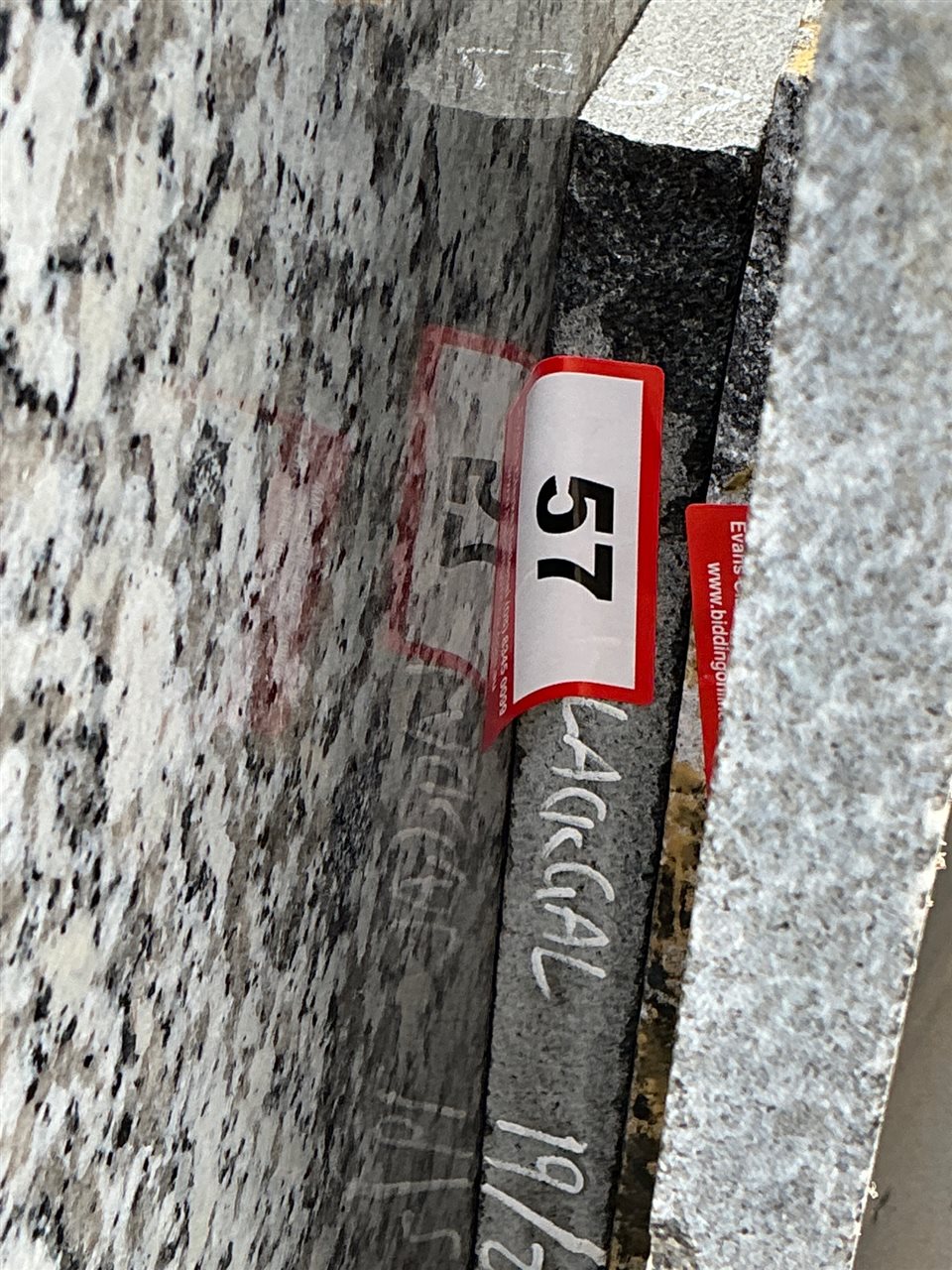 Granite Slab, Black, 900 x 800 x 30mm approx.