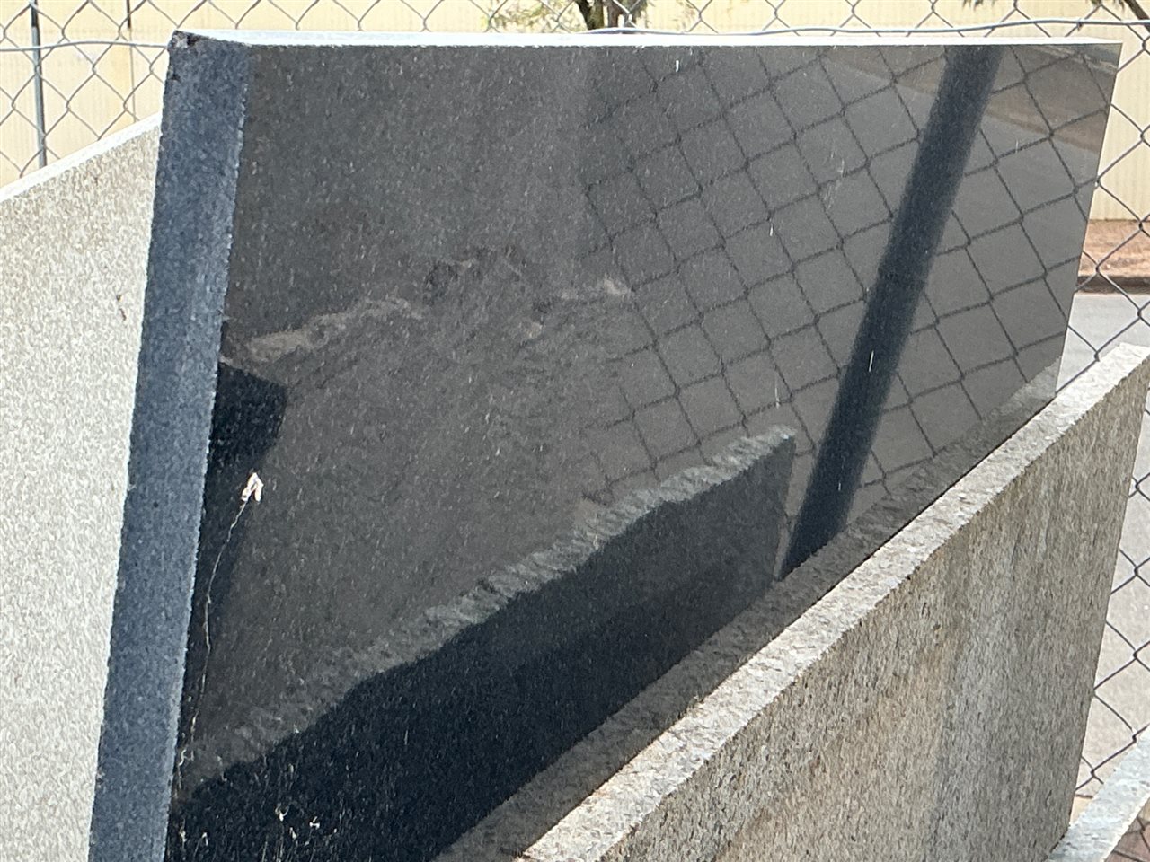 Granite Slab, Black, 1500 x 900 x 20mm approx.