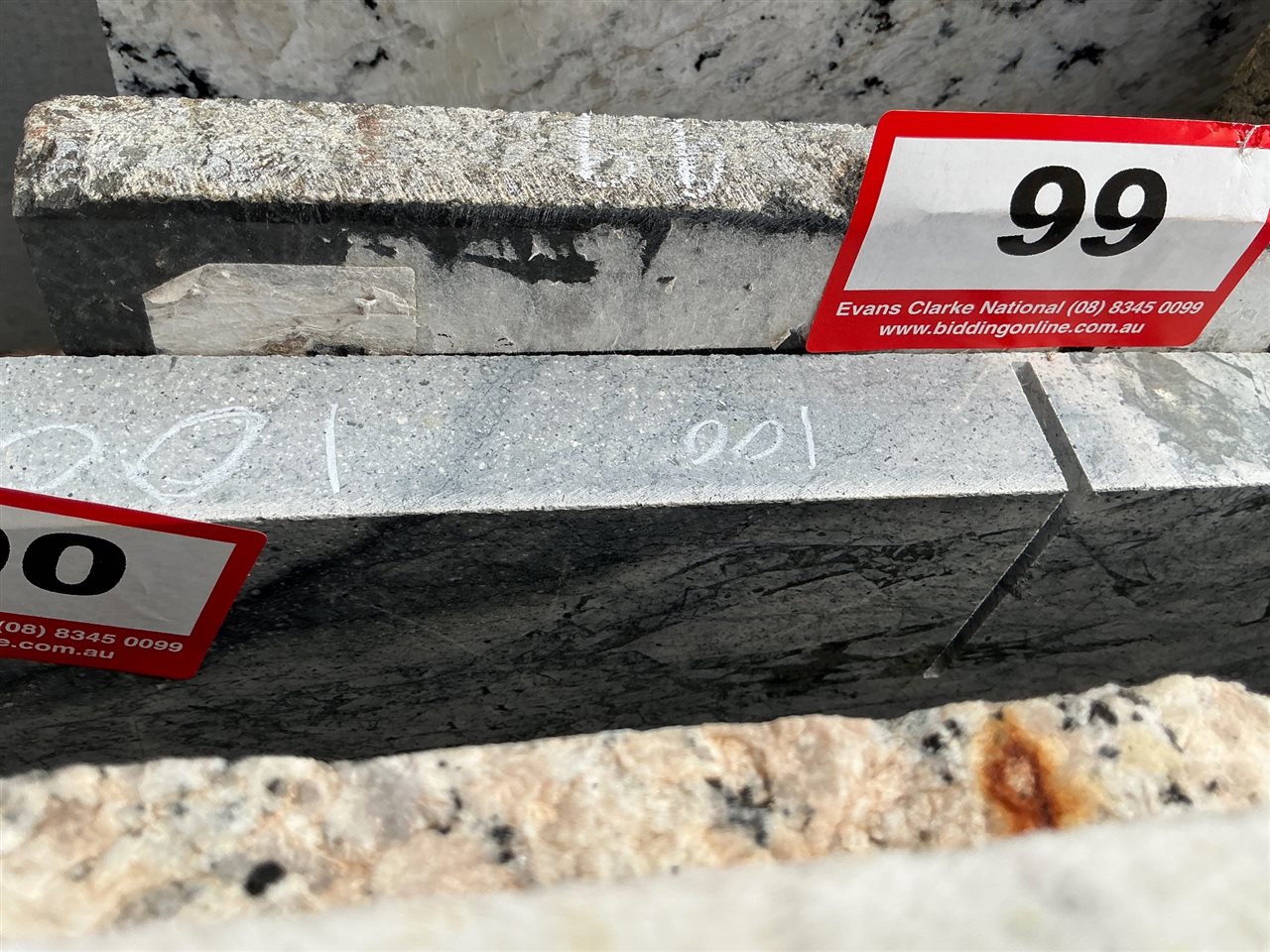 Granite Slab, Black Pearl, 1850 x 650 x 20mm approx.