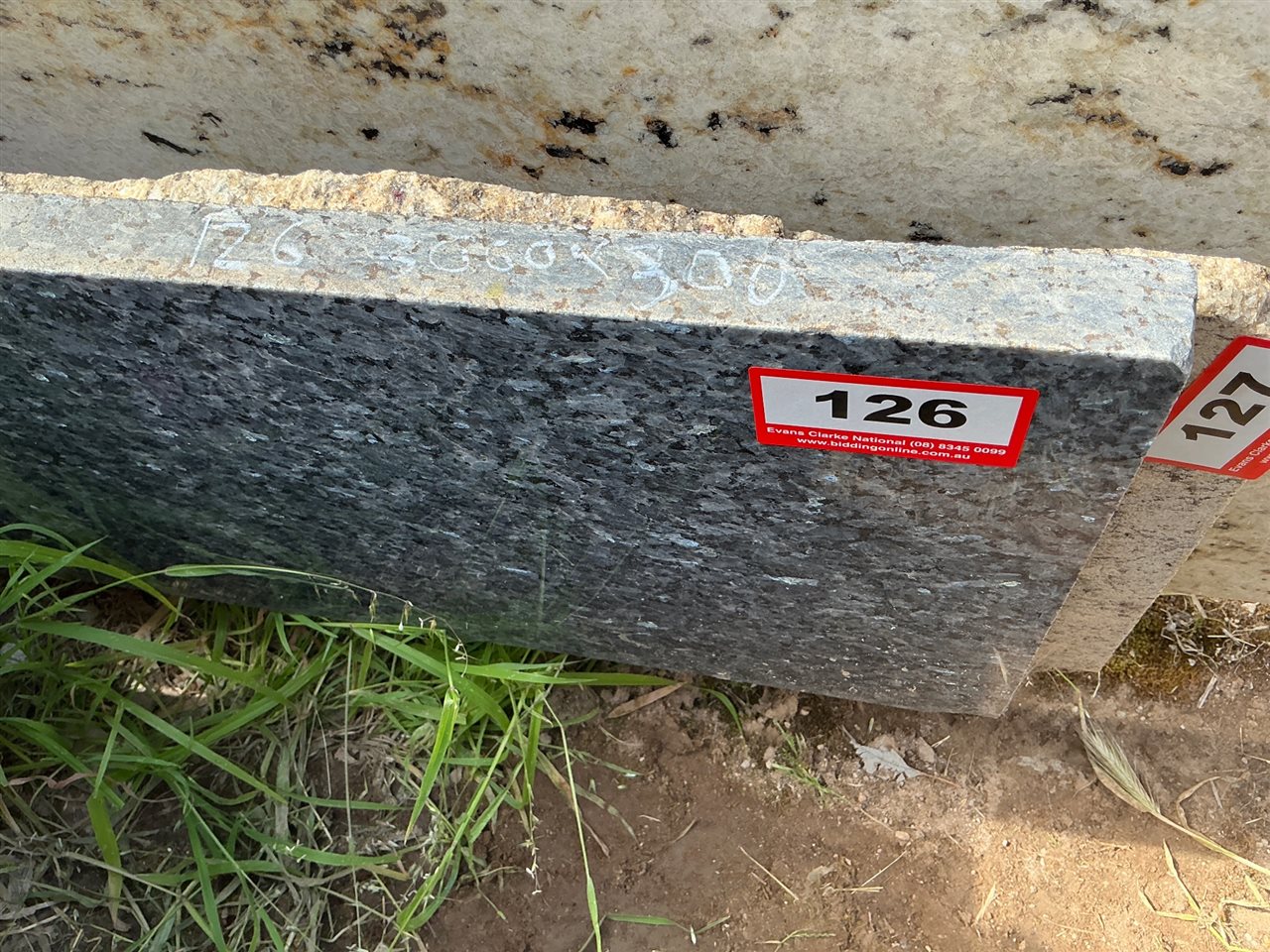Granite Slab, Blue, 3000 x 300 x 30mm approx.