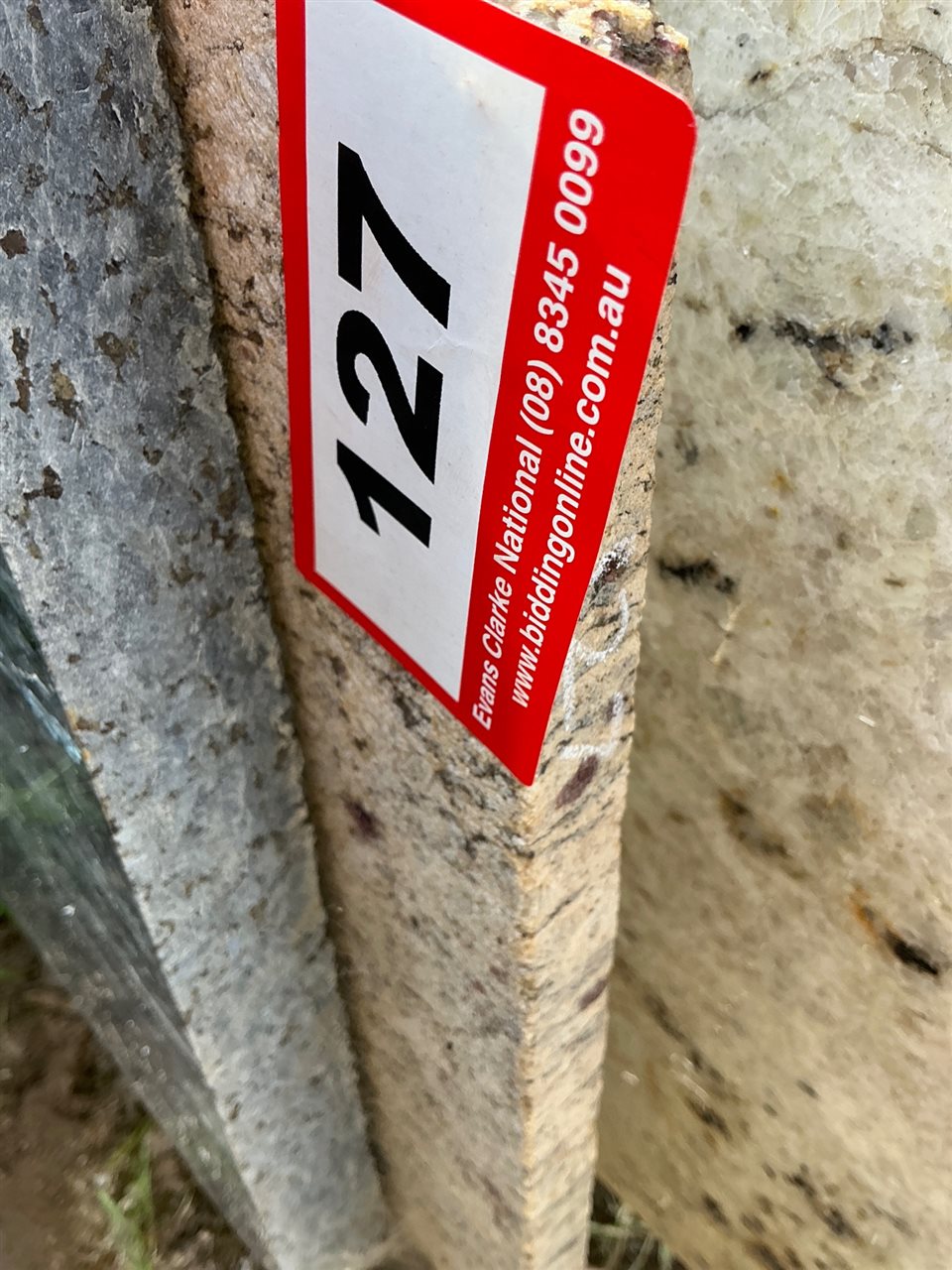 Granite Slab, Cream, 2950 x 300 x 20mm approx.