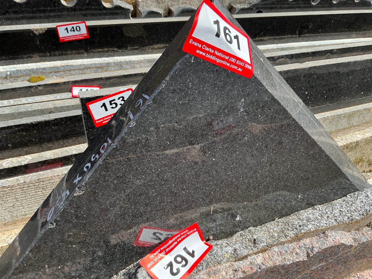 Granite Slab, Black, 1050 x 550 x 20mm Approx.