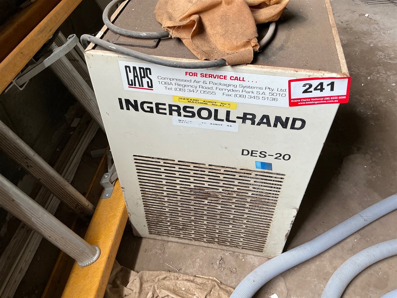 Ingersoll- Rand Compressor Dryer - Model DES -20 -240 Volt