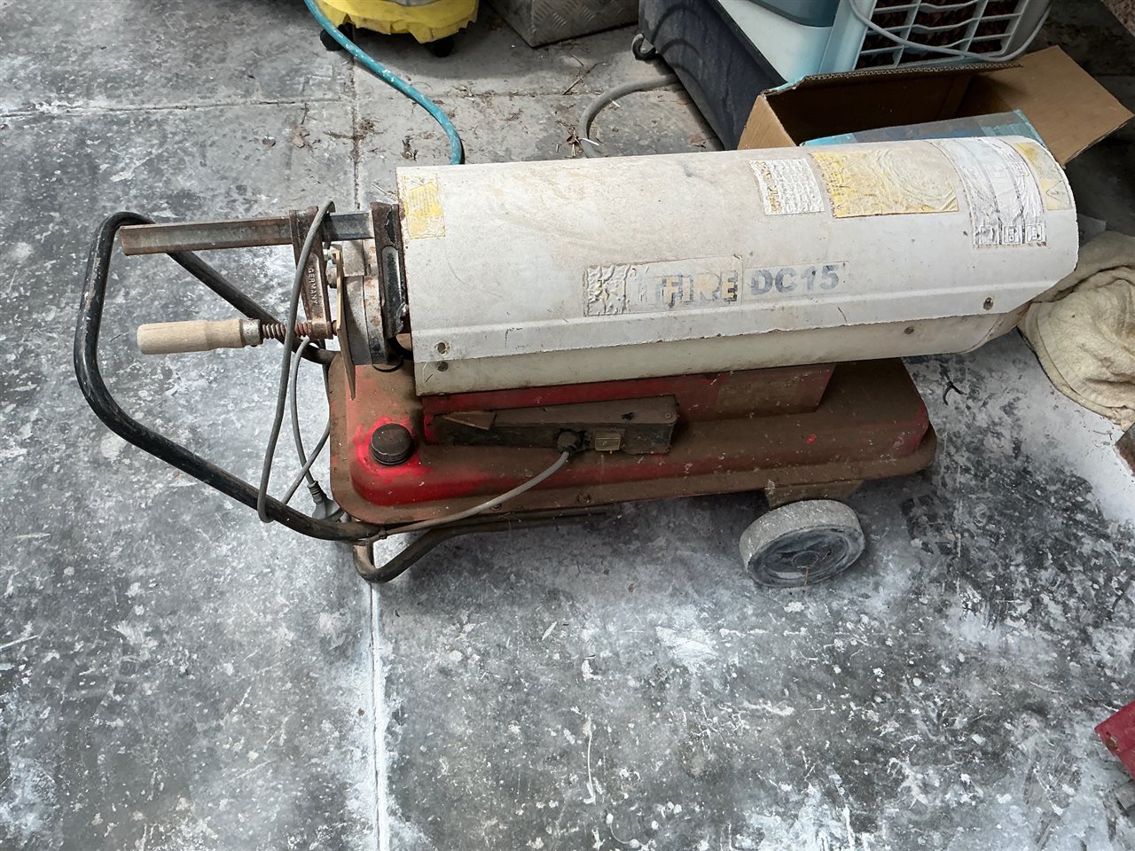 Jet Fire Heater - Diesel / Kero -240 Volt