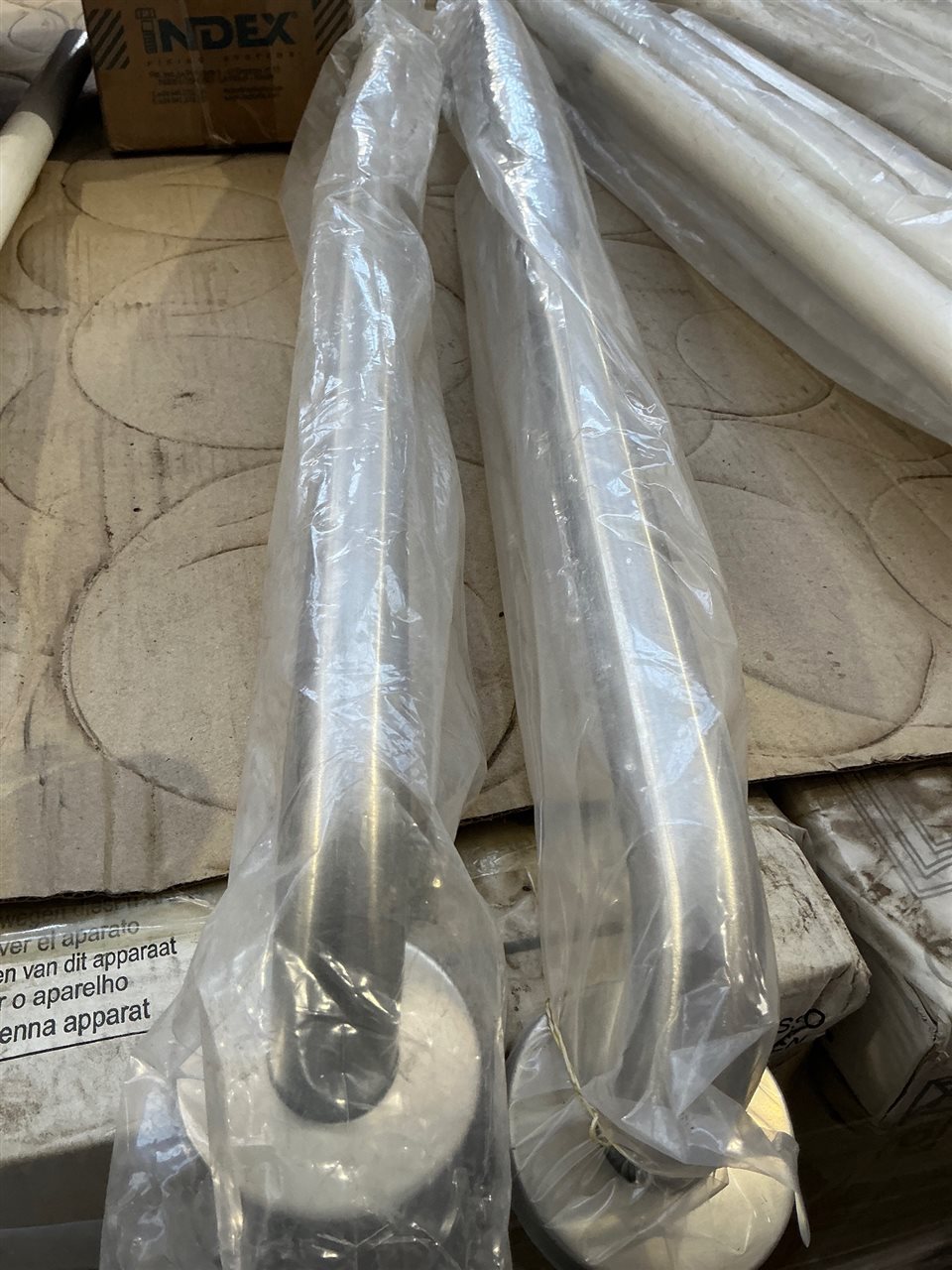 Stainless Steel Grab Handrail - 2 @ 900 mm