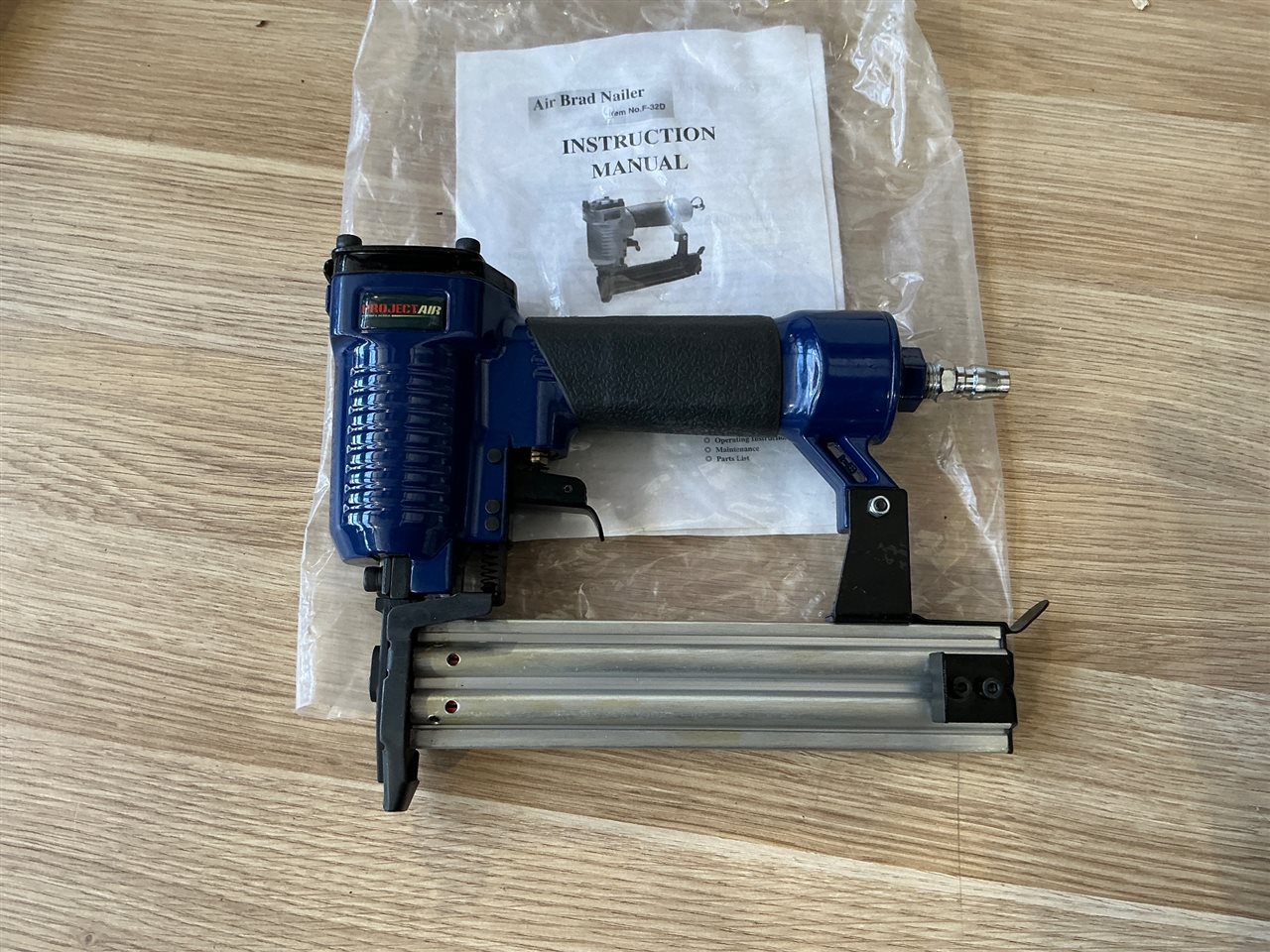 Air Brad Nail Gun Project Air F-32D
