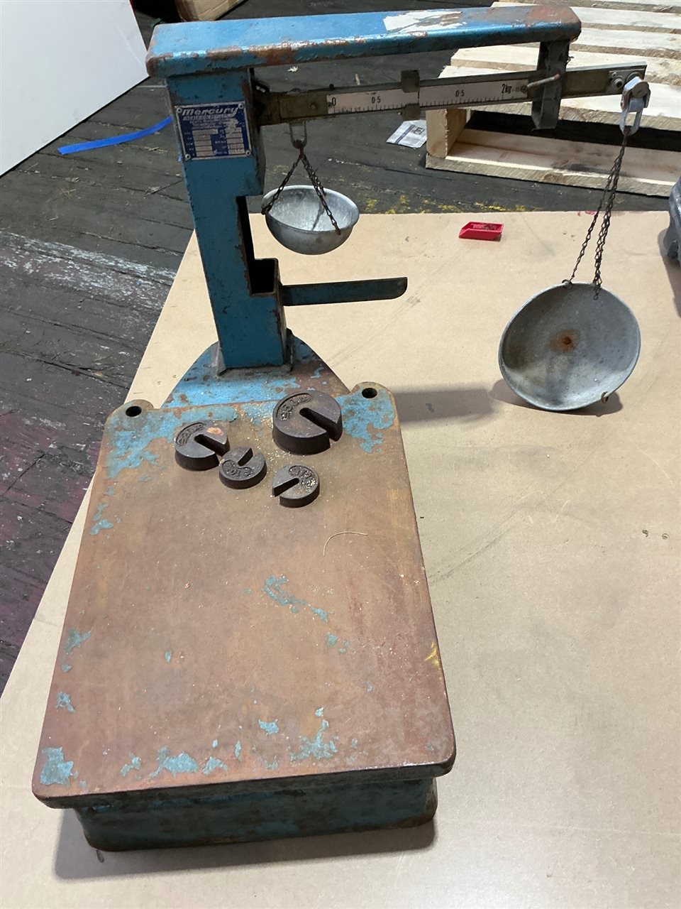 Mercury Platform Scales -