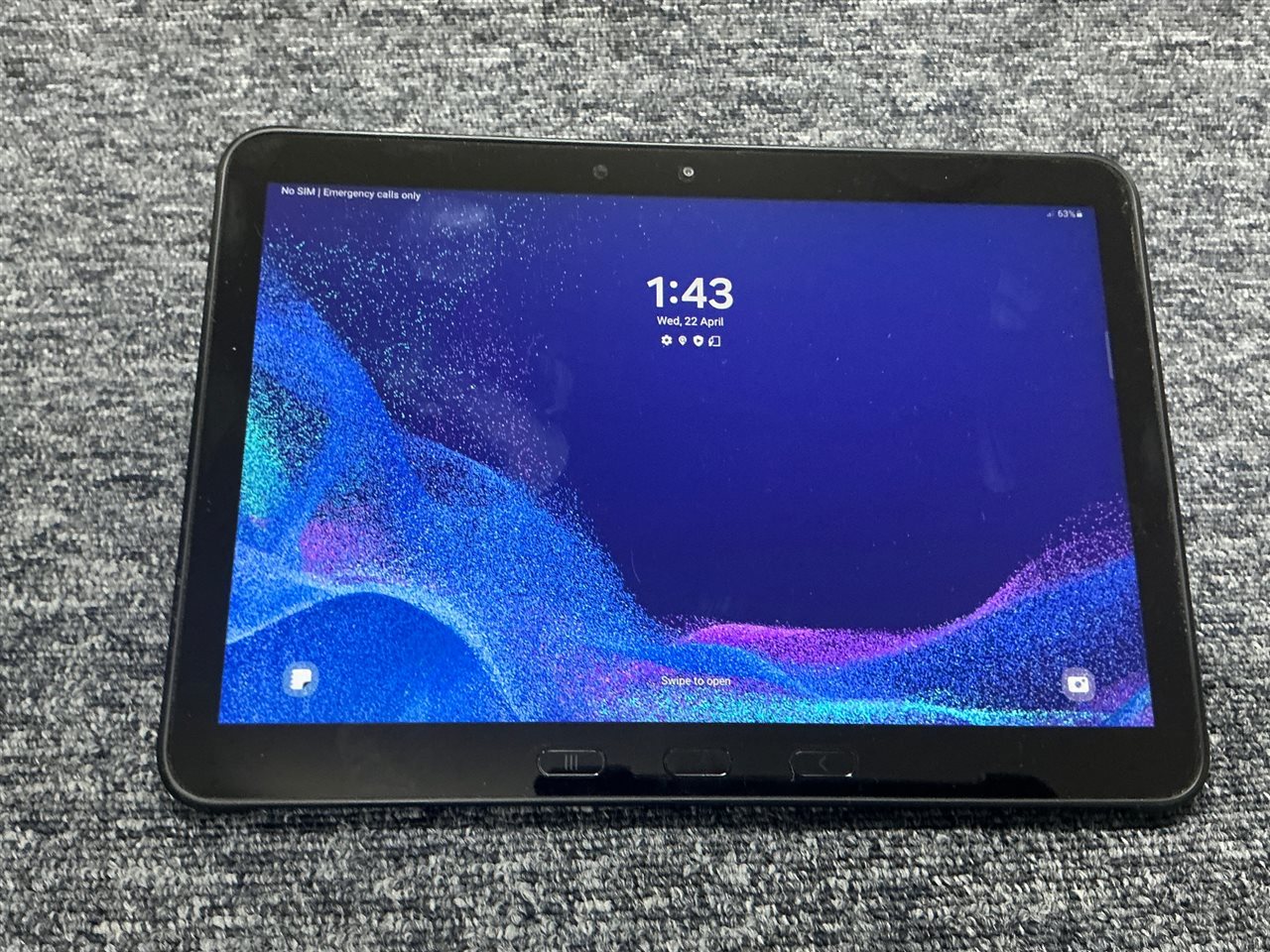 Samsung Galaxy Tab Active4 Pro 5G 6GB/128GB + Backlit Keyboard, Case & Adapter