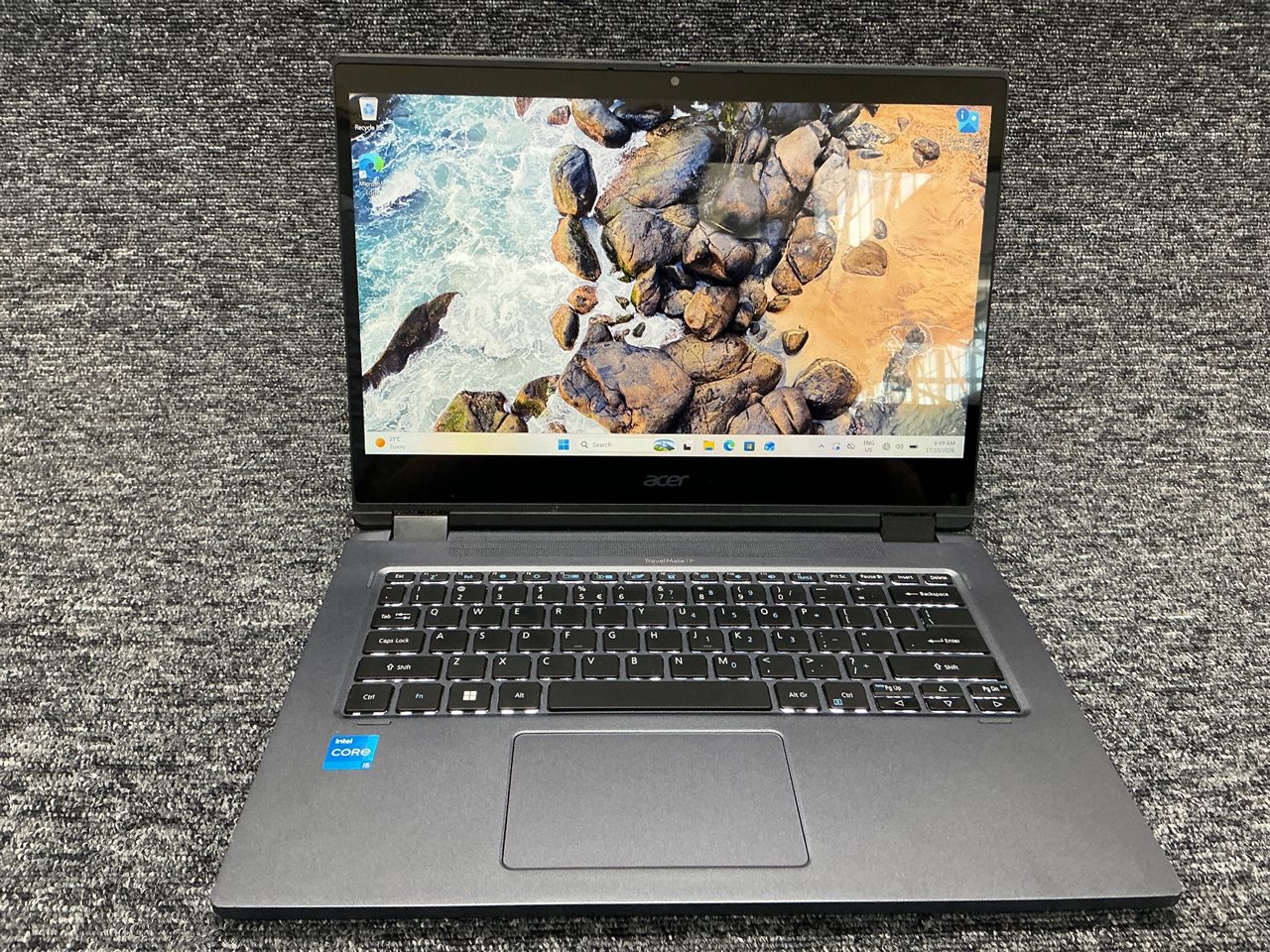 Acer TravelMate Spin P414RN-51 - Intel Core i5-1135G7, 8 GB RAM, 256GB NVMe SSD with Adapter