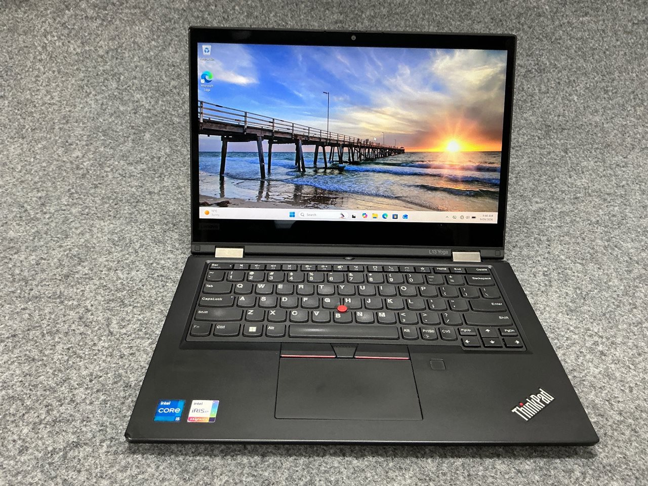 Lenovo 20VKCTO1WW ThinkPad L13 Yoga Gen 2 - Intel Core i5-1135G7, 16 GB RAM, 256GB NVMe SSD with Adapter