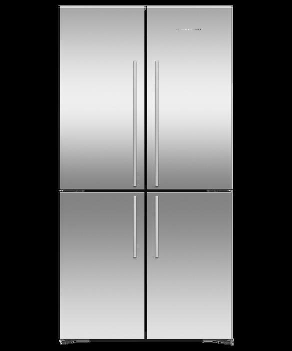 Fisher & Paykel 538L Series 7 Quad Door Refrigerator Freezer, Stainless Steel, Model Number: RF605QDVX2 - RRP $3,399