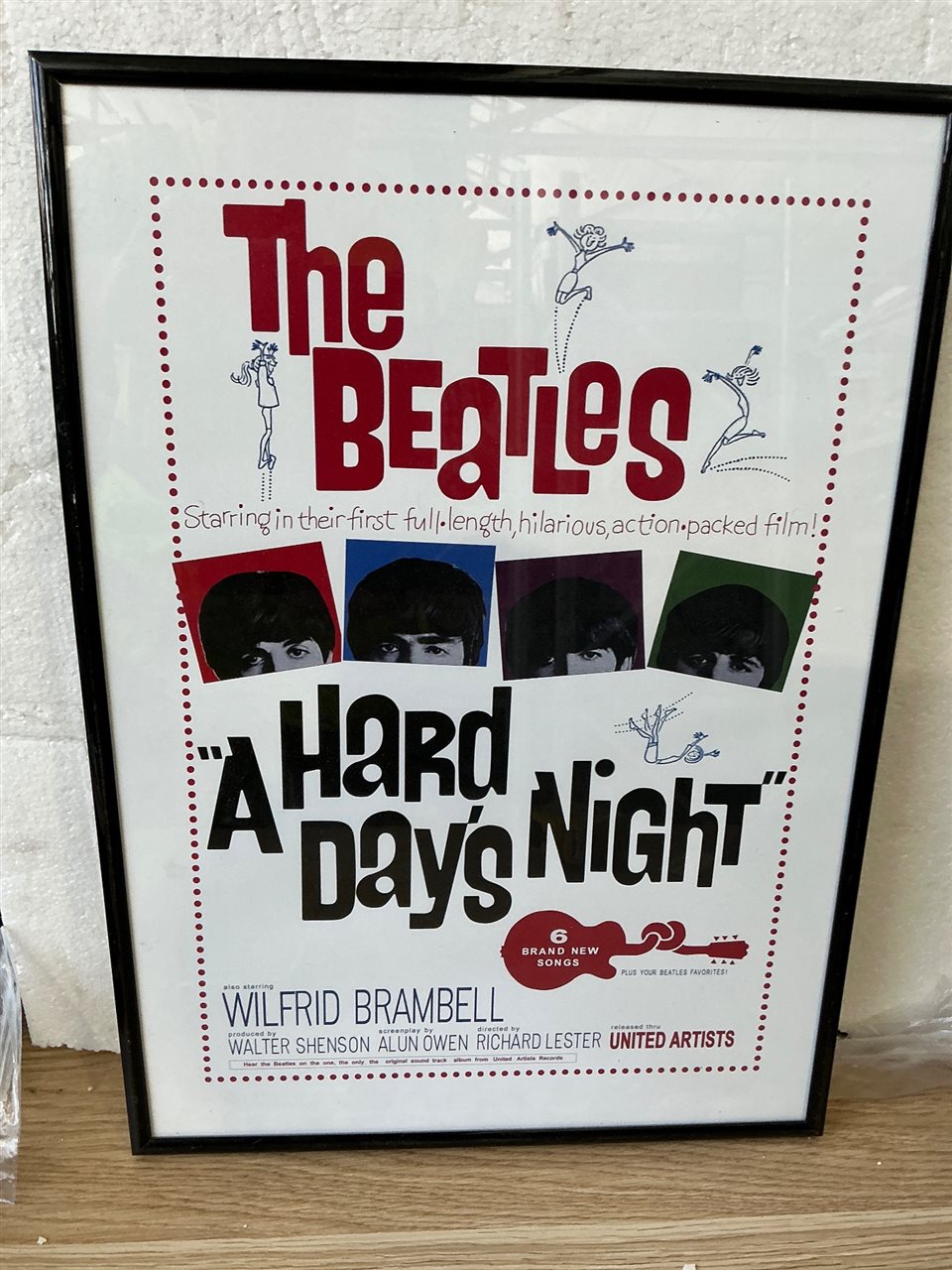 The Beatles “ A Hard Days Night Movie Poster Print - 300 x 450 mm