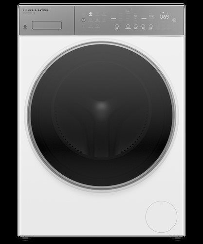 Fisher & Paykel 9kg Series 5 Contemporary Front Loader Washing Machine with FlexiDose, White, Model Number: WH9060P5 - RRP $999