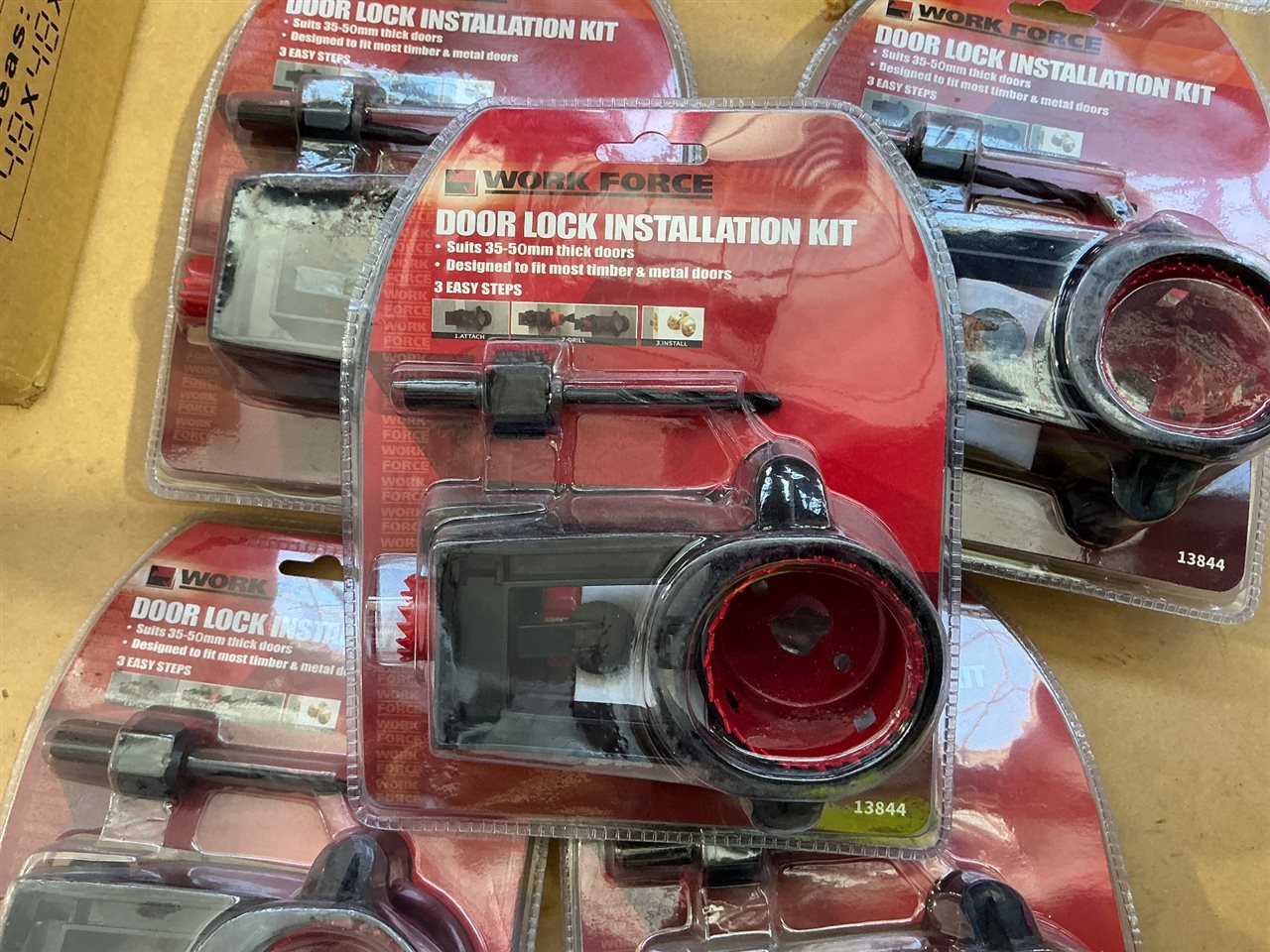 Door Lock Installation Kit - Sold Per Each Set