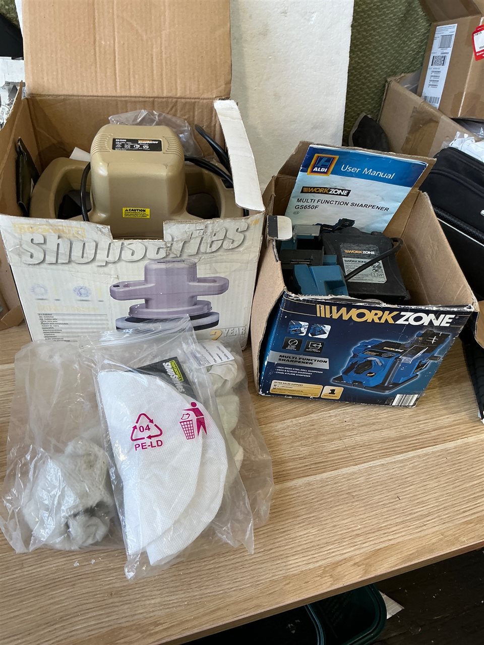 Multi Function Sharpener -240 Volt and Electric Polisher