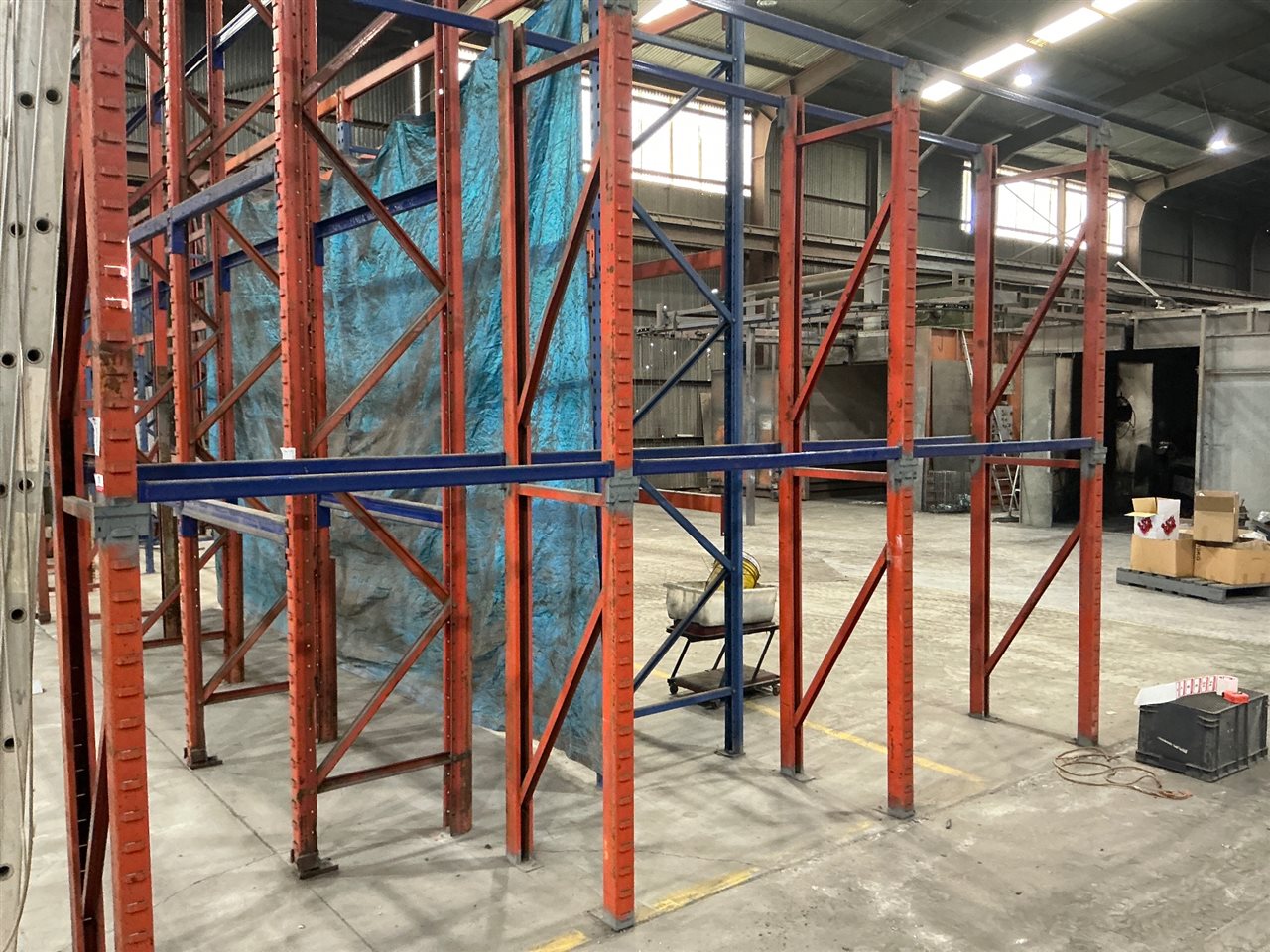 Pallet  Rack -3 Bays -4500 mm Long x  700 mm D x 3050  mm High
