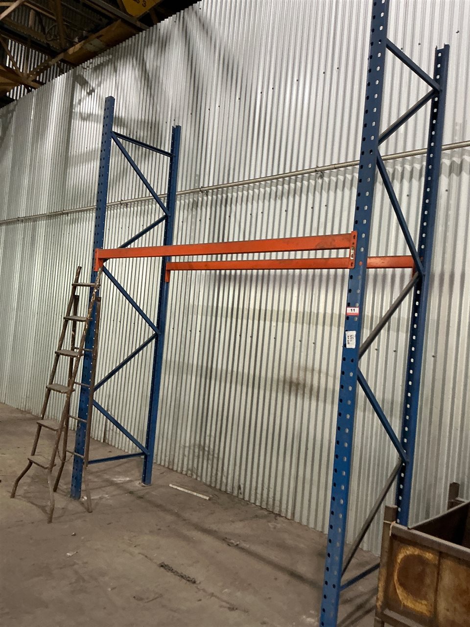 Pallet  Rack - 1 Bay - 2750  mm Long x  820  mm D x 3600 mm High