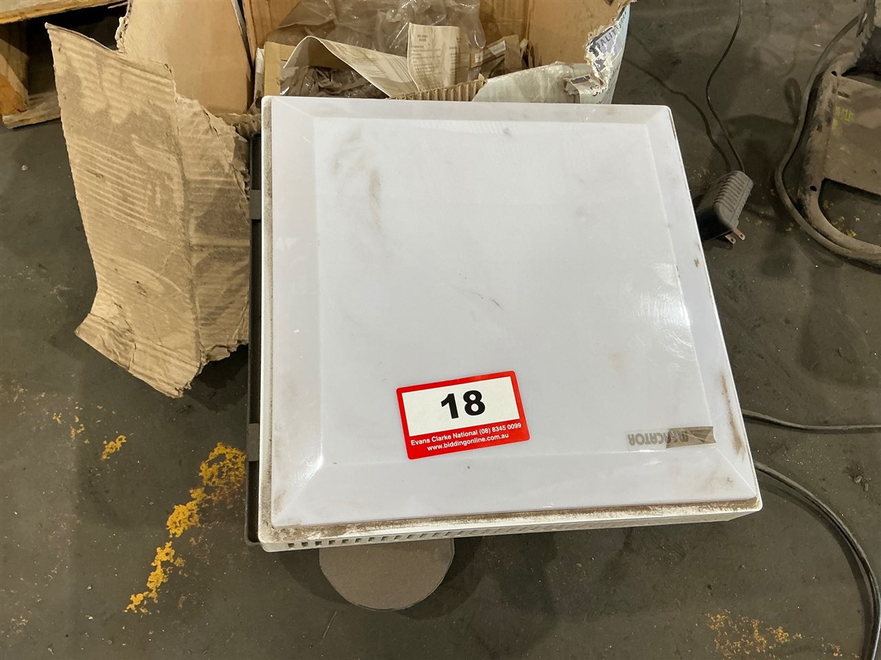 Exhaust Fan with Light - 280 mm Square