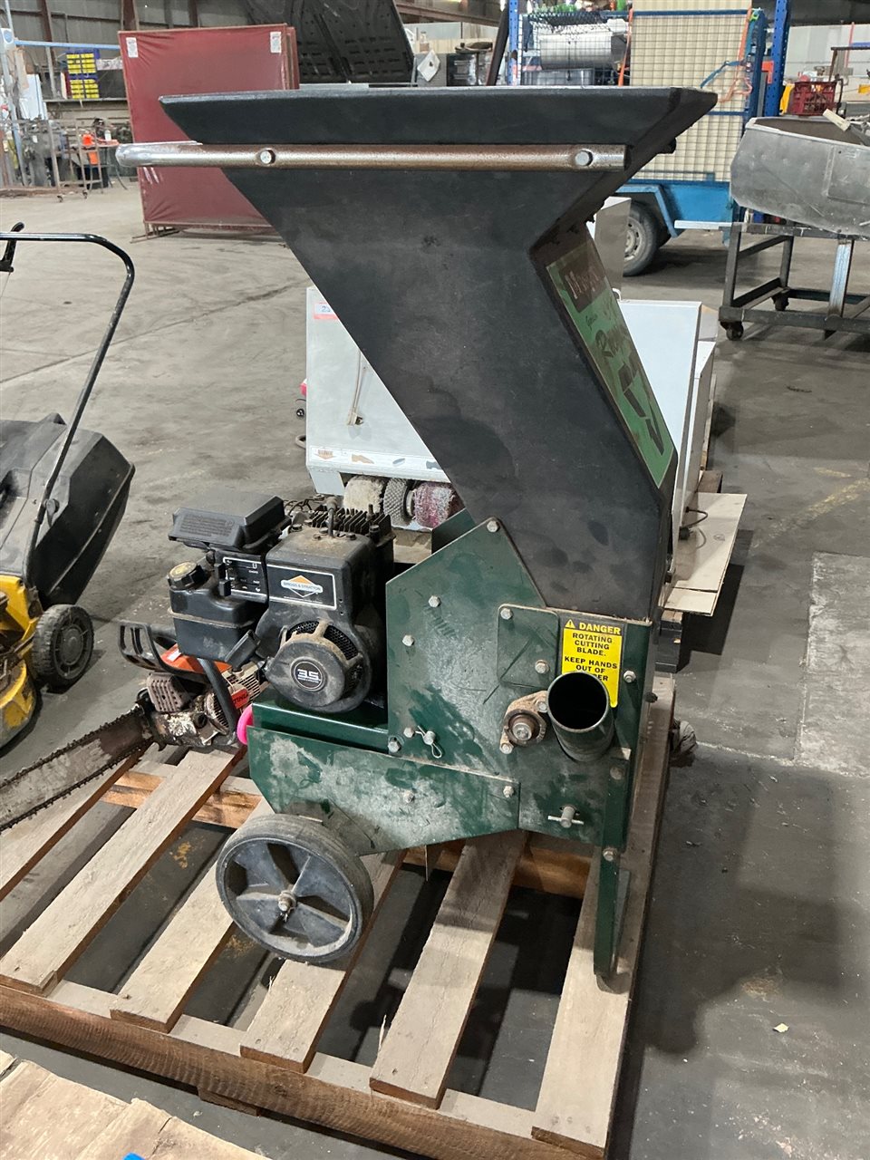 Masport Garden Mulcher - 3.5 HP Briggs & Stratton Motor