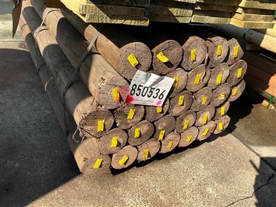 100 dia x 1.8 M, TAN-E Tint Treated Pine, Precision Post, 31 pcs Total Pk 850536 Thumbnail